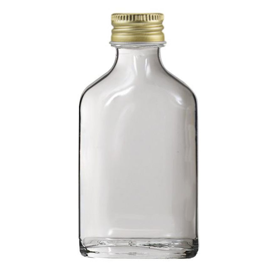Glasflasche   20 ml Taschenflasche Mini