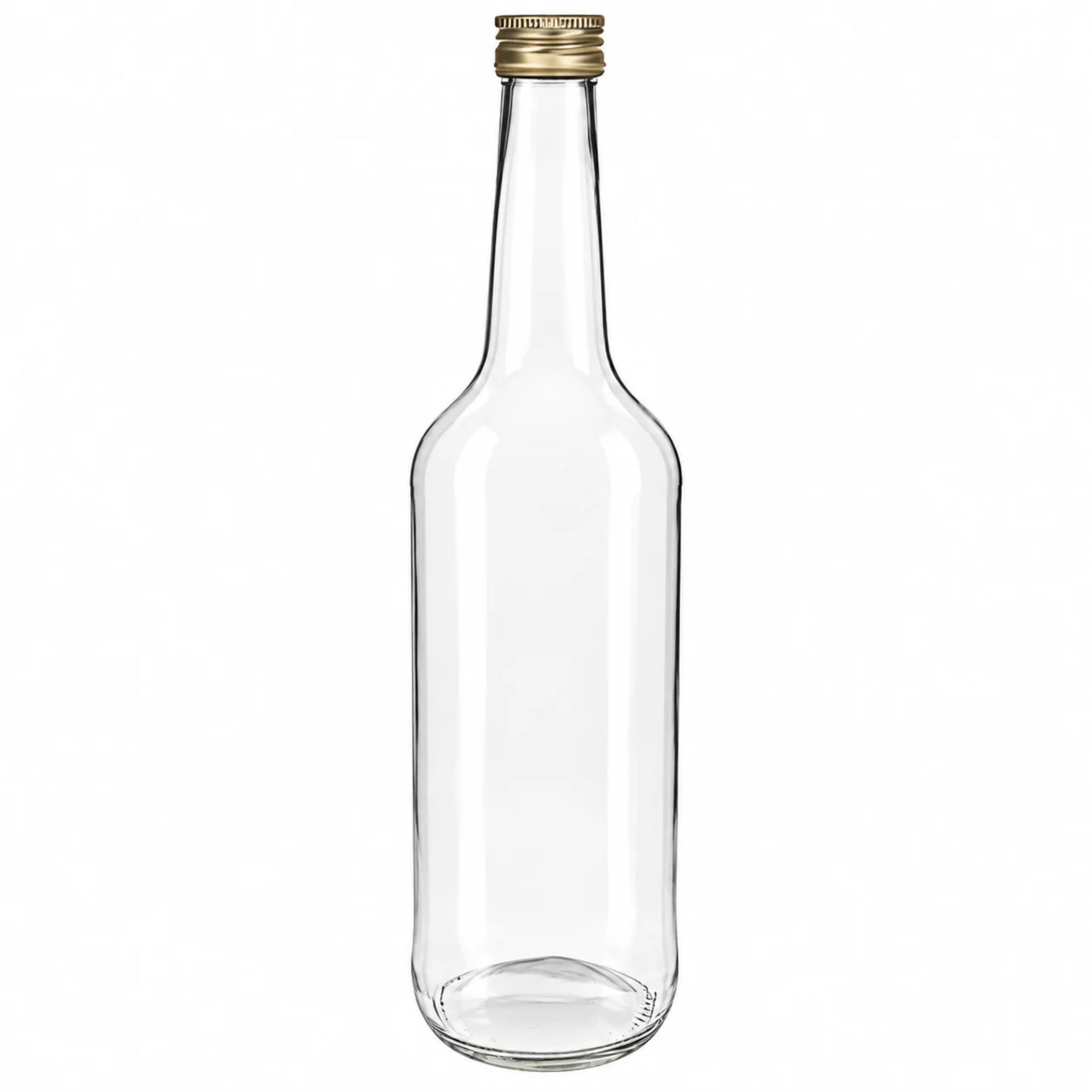 Glasflasche 700 ml rund