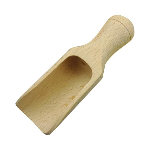 Holzschaufel 10,5 cm – kleine Gewürzschaufel aus Naturholz für Küche und Vorratsgläser Holzschaufel aus Naturholz, 10,5 cm lang, ideal als Gewürzschaufel für die präzise Dosierung von Kräutern und Gewürzen in der Küche.