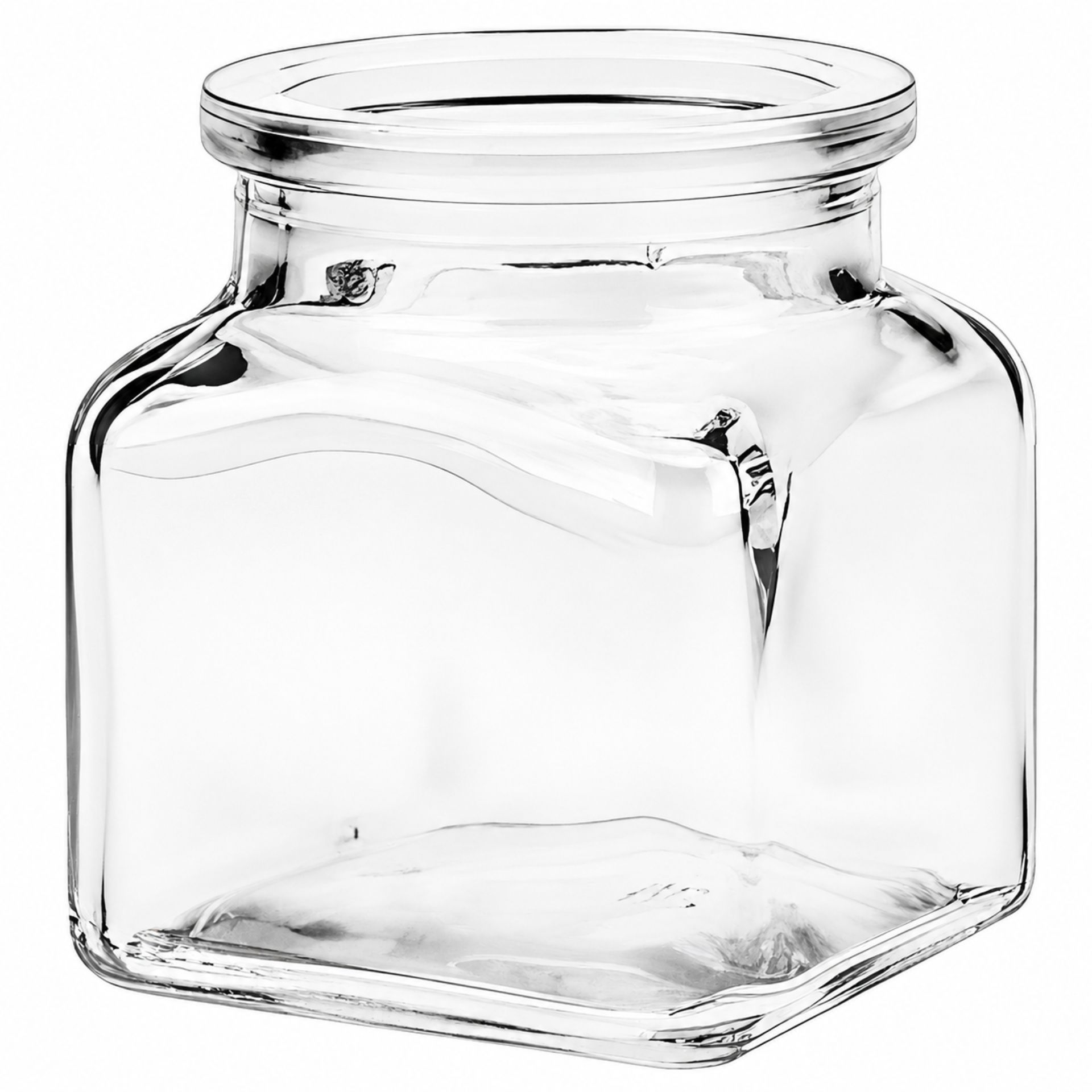 Korkenglas  120 ml Gewürzglas eckig