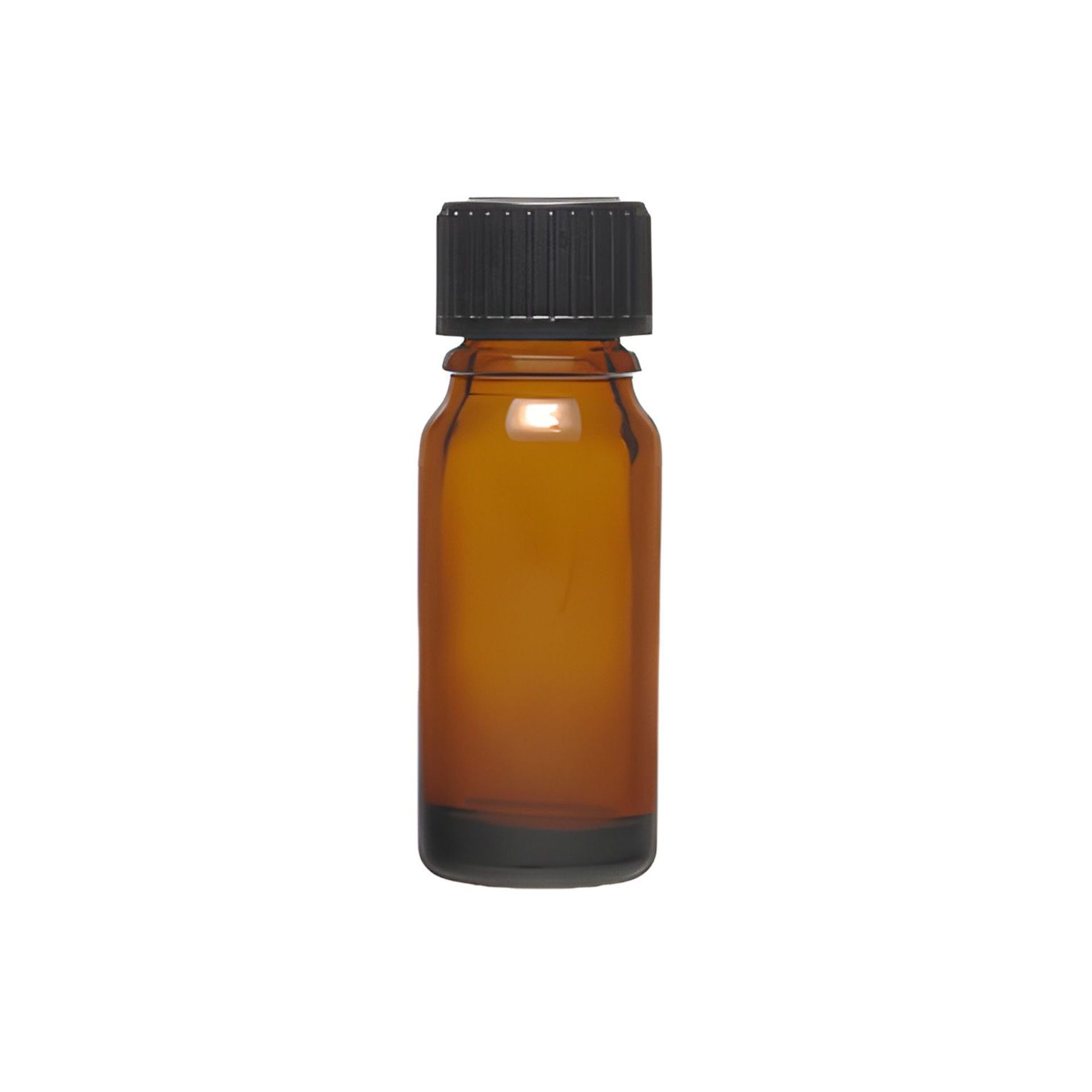 Apothekerflasche   10 ml braun mit Schraubverschluss
