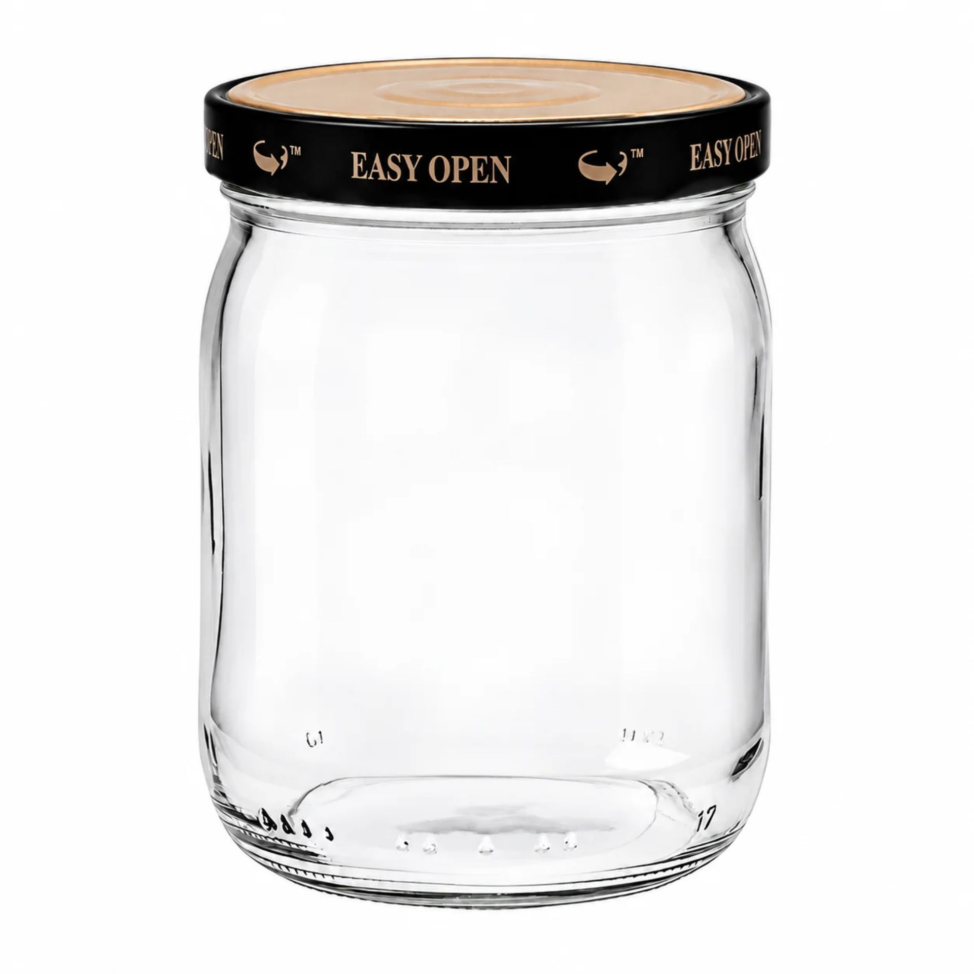 Einmachglas 540 ml Rundglas