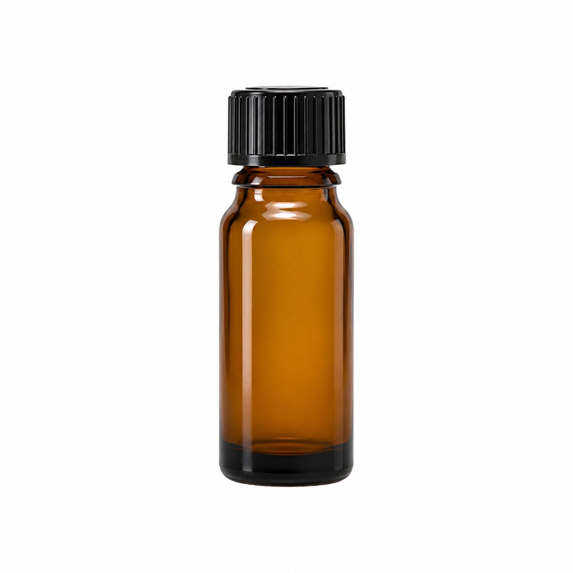 Apothekerflasche   10 ml braun mit Schraubverschluss