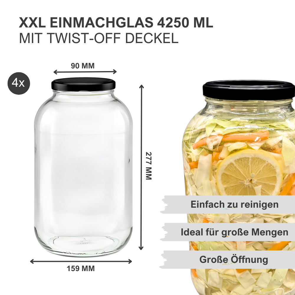 Fermentier Starter Set 4 x 4,25 Liter Fermentier Starter Set 4 x 4,25 Liter