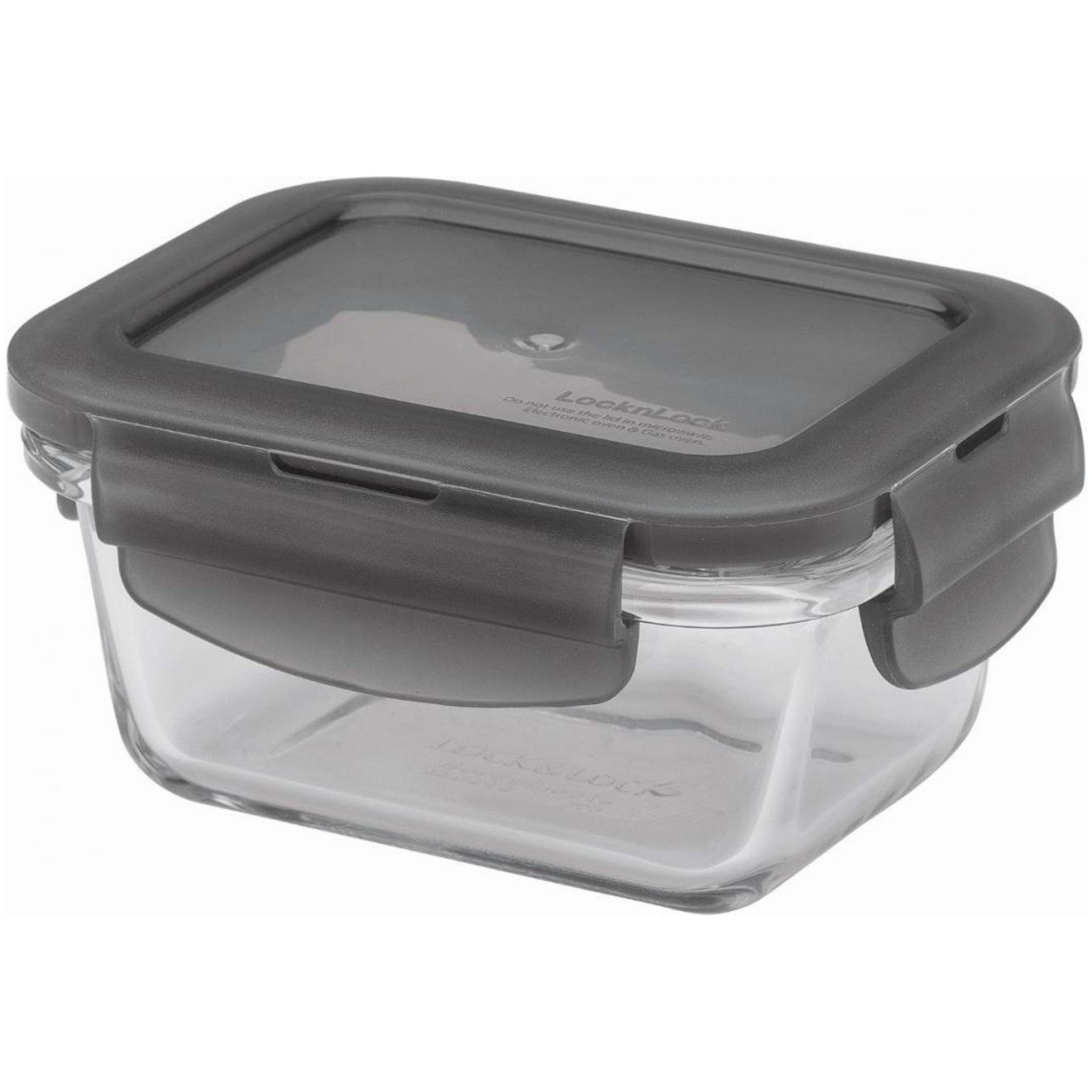Lock & Lock Boroseal Glasdose 160 ml LLG414G, hochwertig, nachhaltig, stapelbare Aufbewahrungsbox für platzsparende Vorratshaltung, ideal für Küche und Haushalt, hitzebeständig und auslaufsicher.