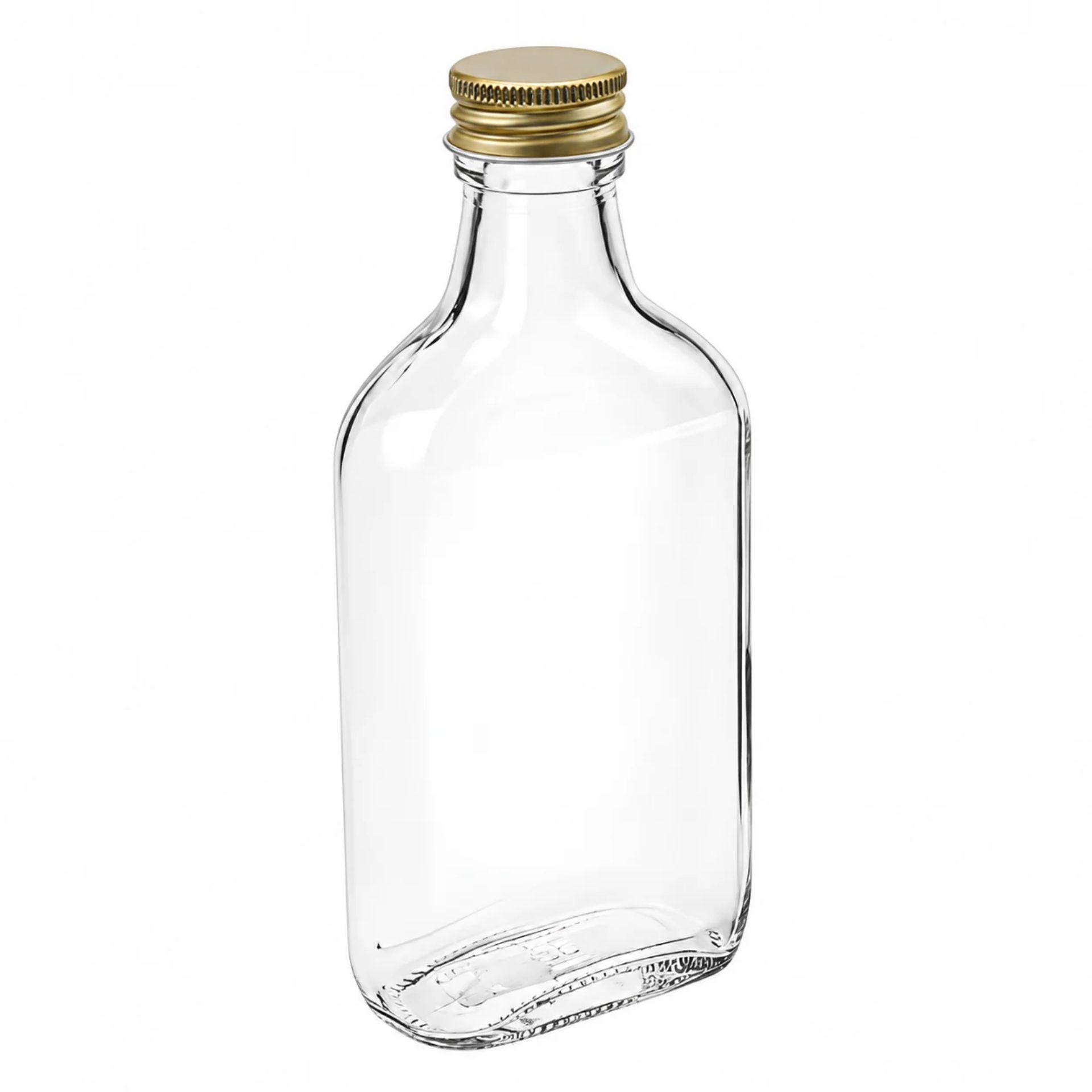 Glasflasche  200 ml Taschenflasche