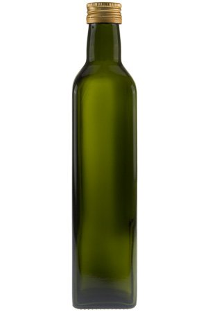 mikken Ölflasche 500ml Glas zum befüllen Marasca Antik dunkle Glasflaschen für Öl