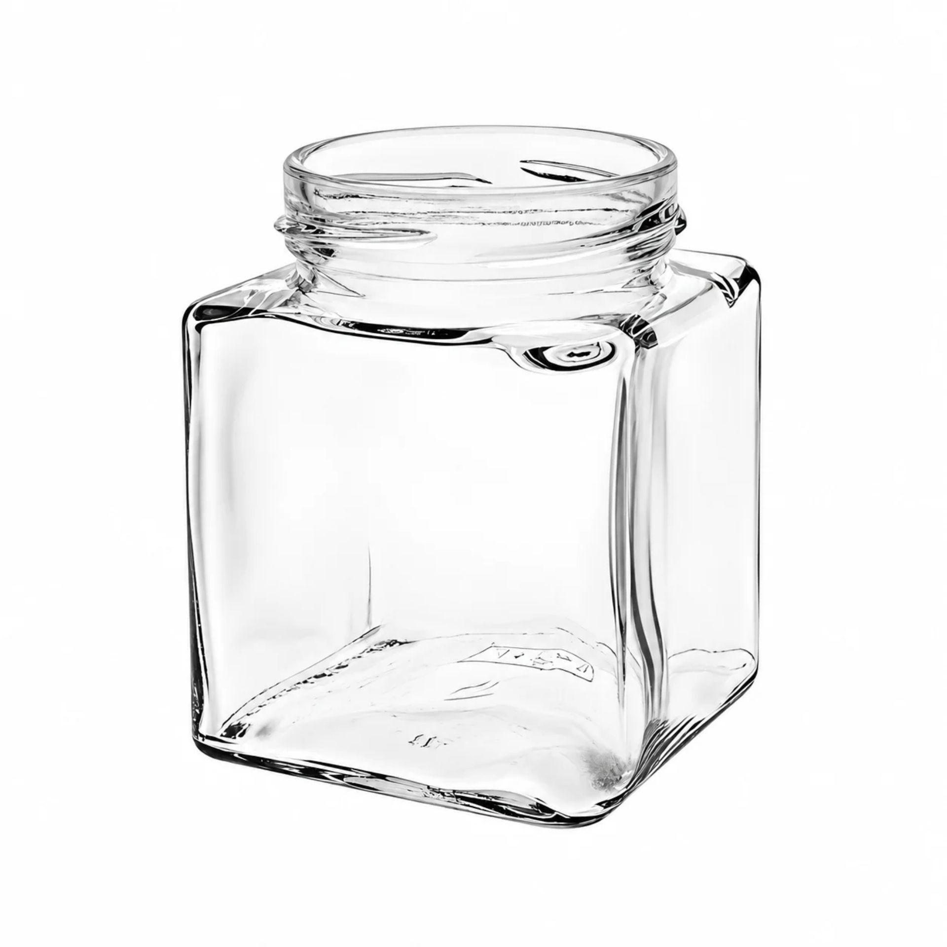 Einmachglas  218 ml Quadratglas