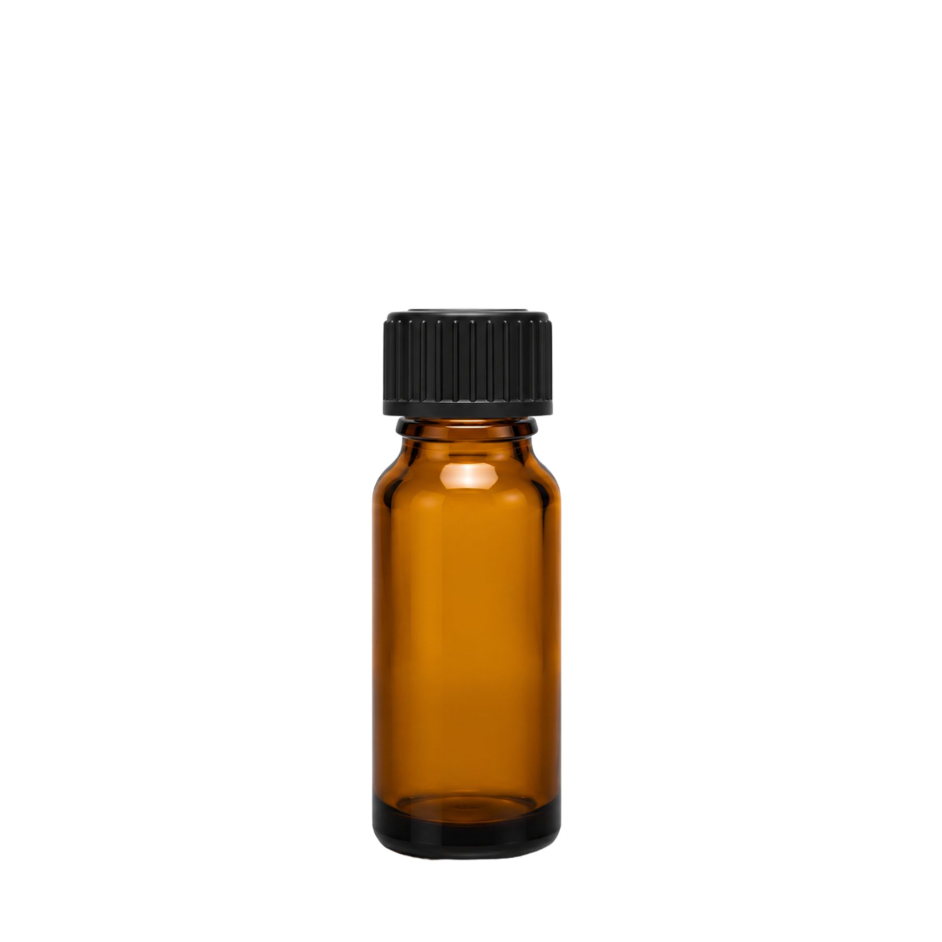Apothekerflasche   10 ml braun mit Schraubverschluss