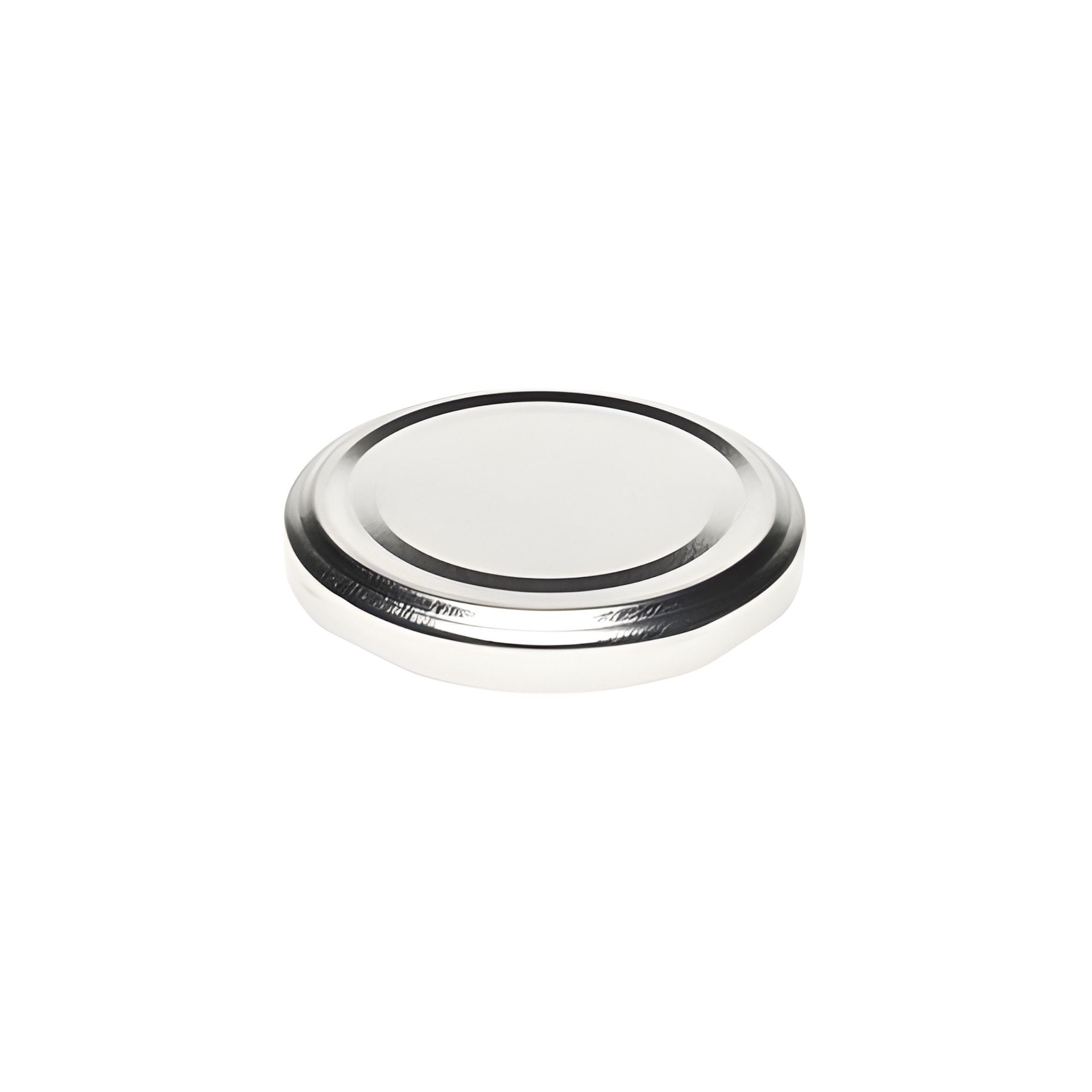 Twist-Off Deckel  TO 66 / 6,9 cm Silber pasteurisierbar