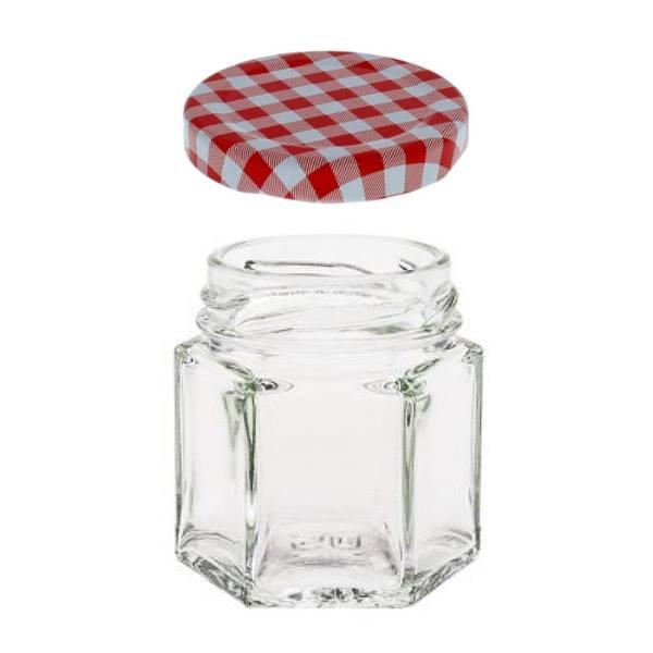 mikken Mini Marmeladengläser, kleine Gläser Glasdosen Einmachgläser für Gastgeschenke 