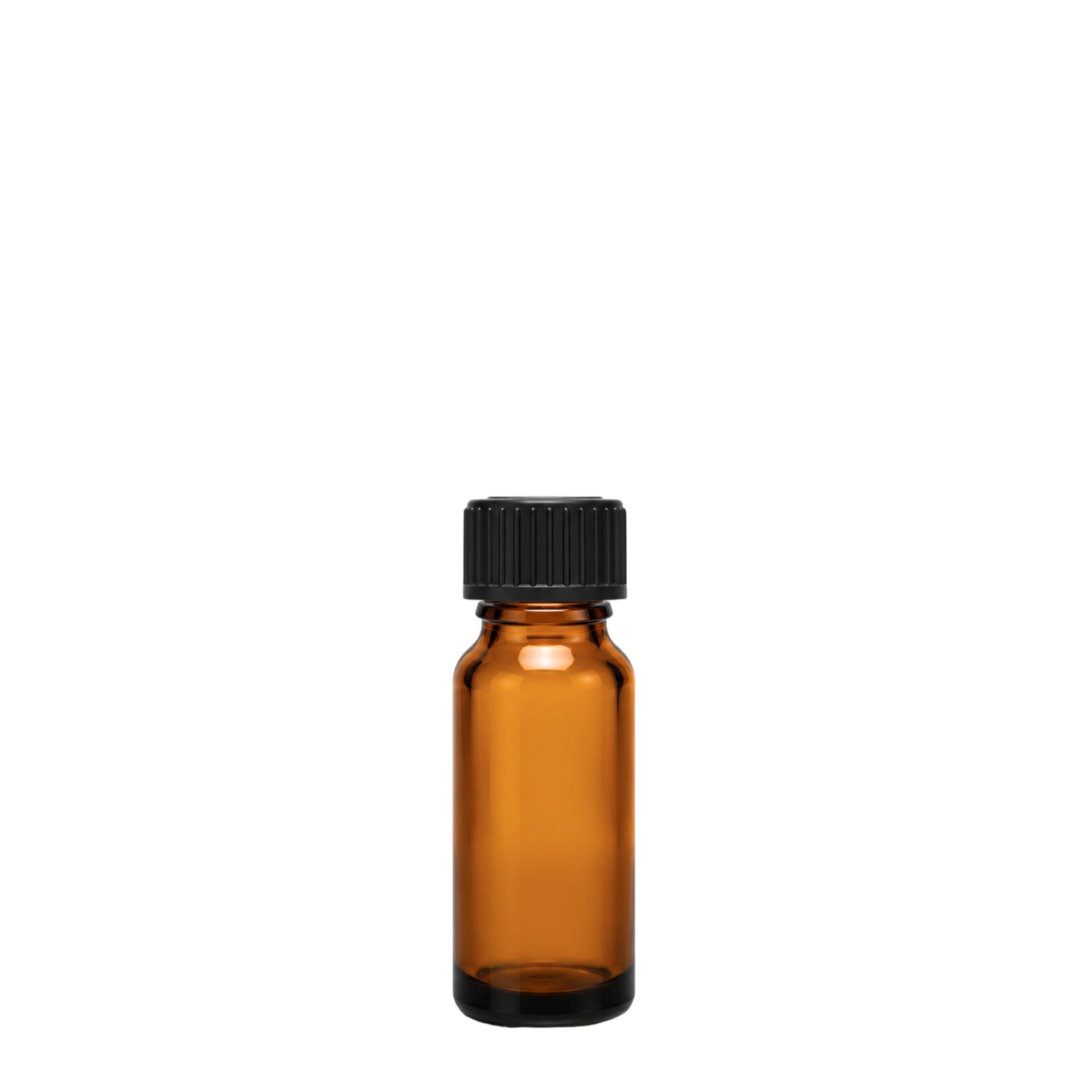 Apothekerflasche   10 ml braun mit Schraubverschluss