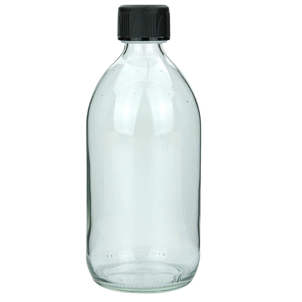 Sirupflasche 500 ml Glas Schraubdeckel (Kisi)
