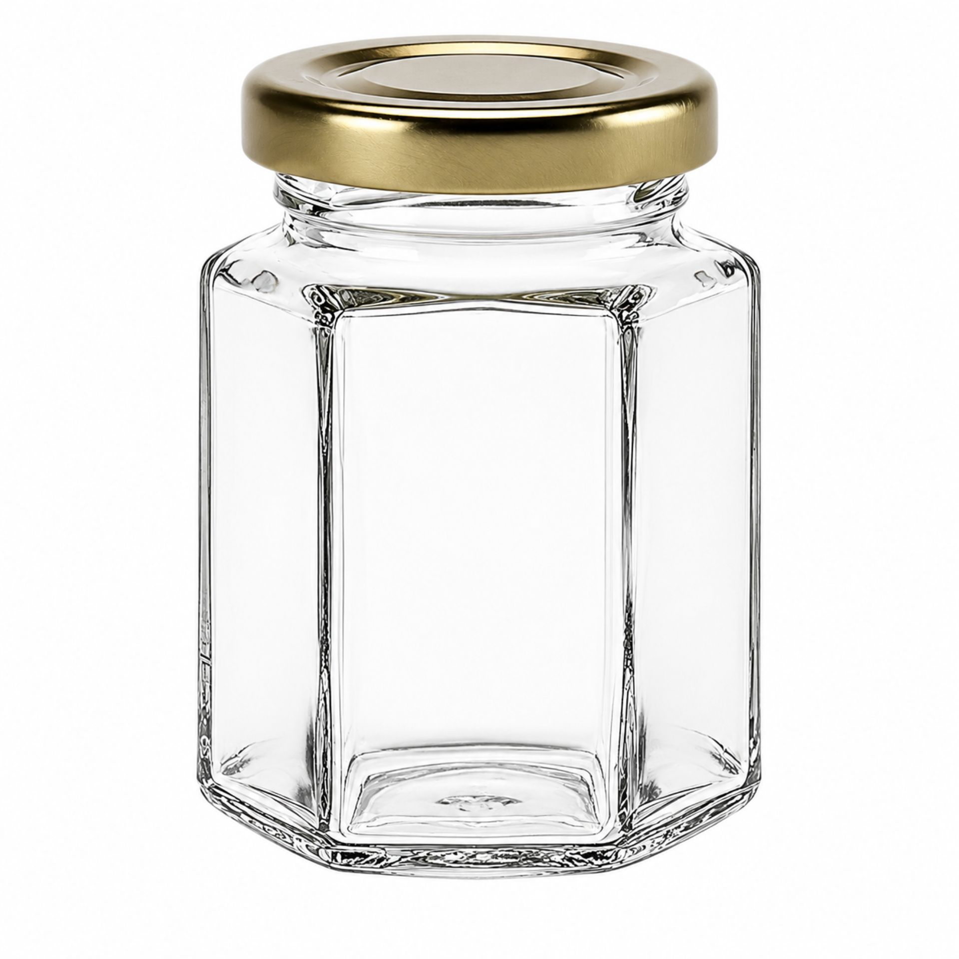 Einmachglas  110 ml Sechseckglas