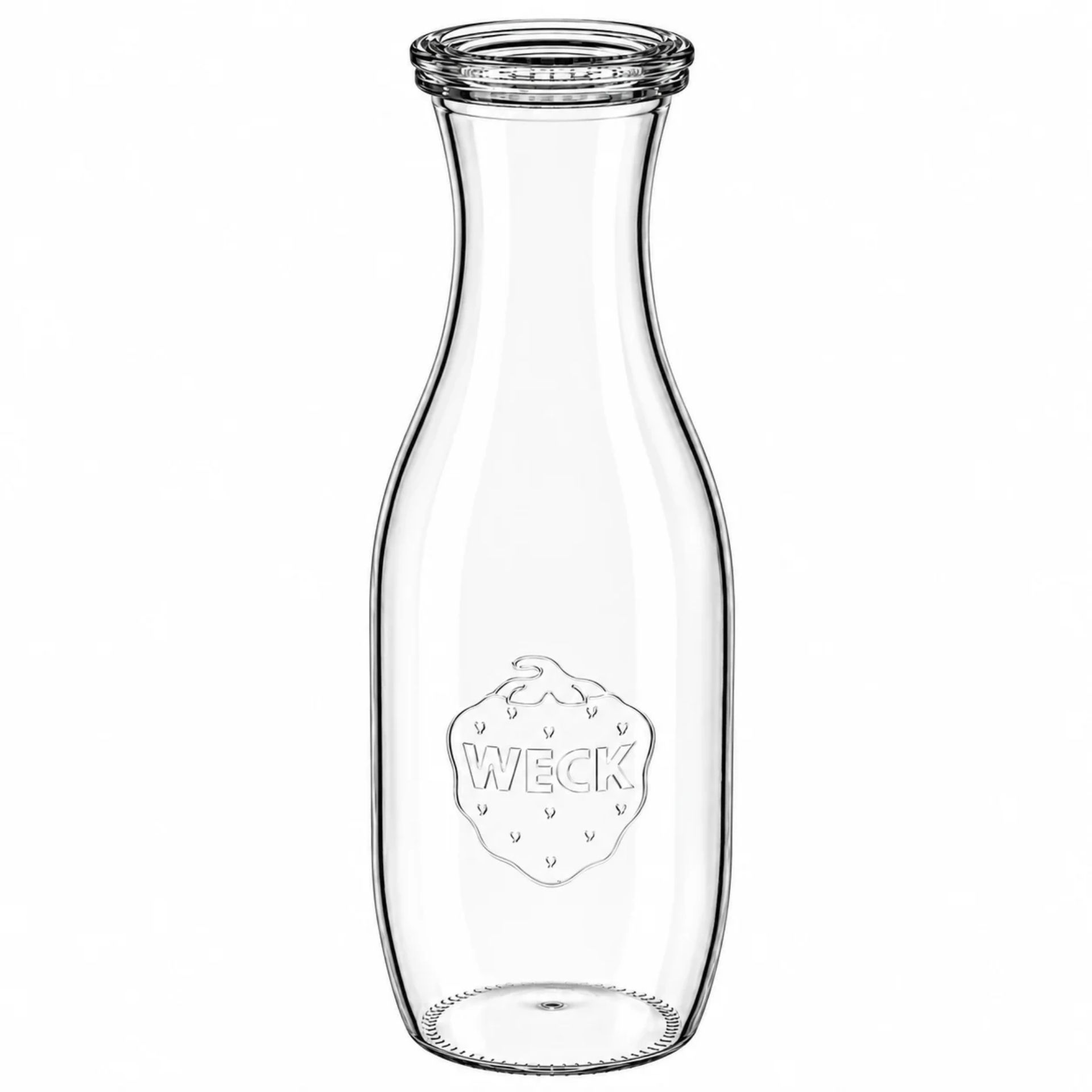 WECK Saftflasche 1062 ml Weckflasche mit Deckel 1 Liter