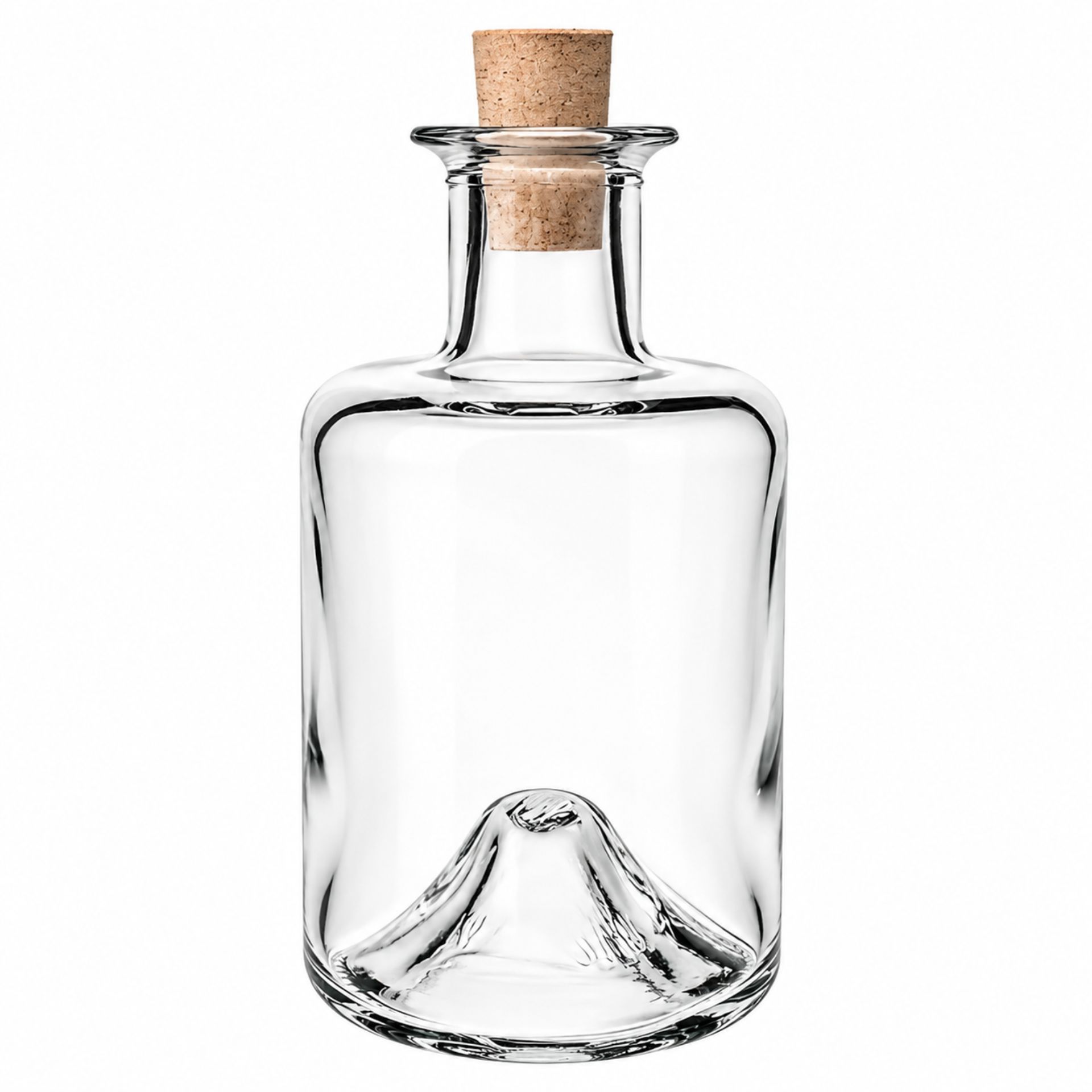 Glasflasche  200 ml Apothekerflasche mit Korken