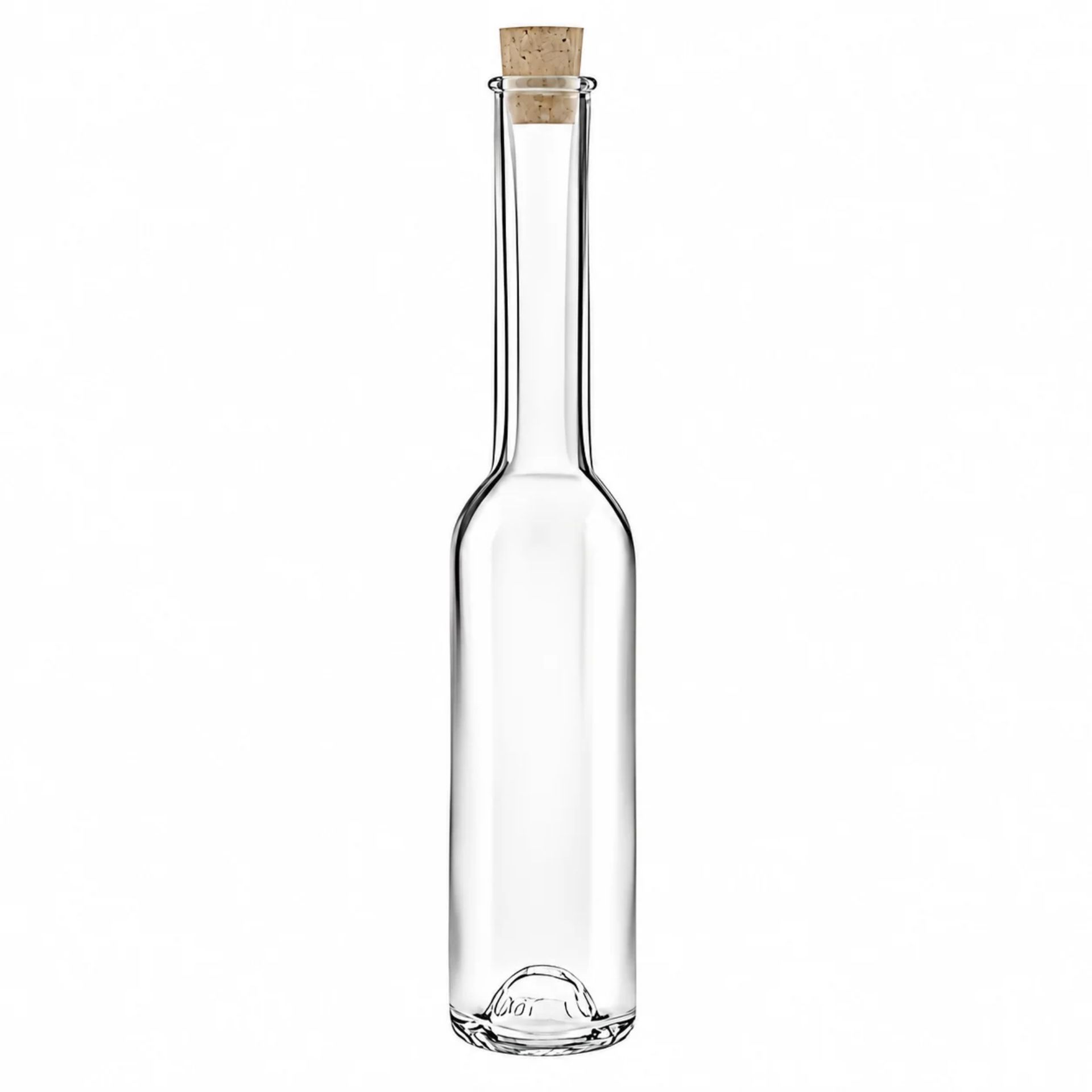Glasflasche  200 ml Langhals mit Korken