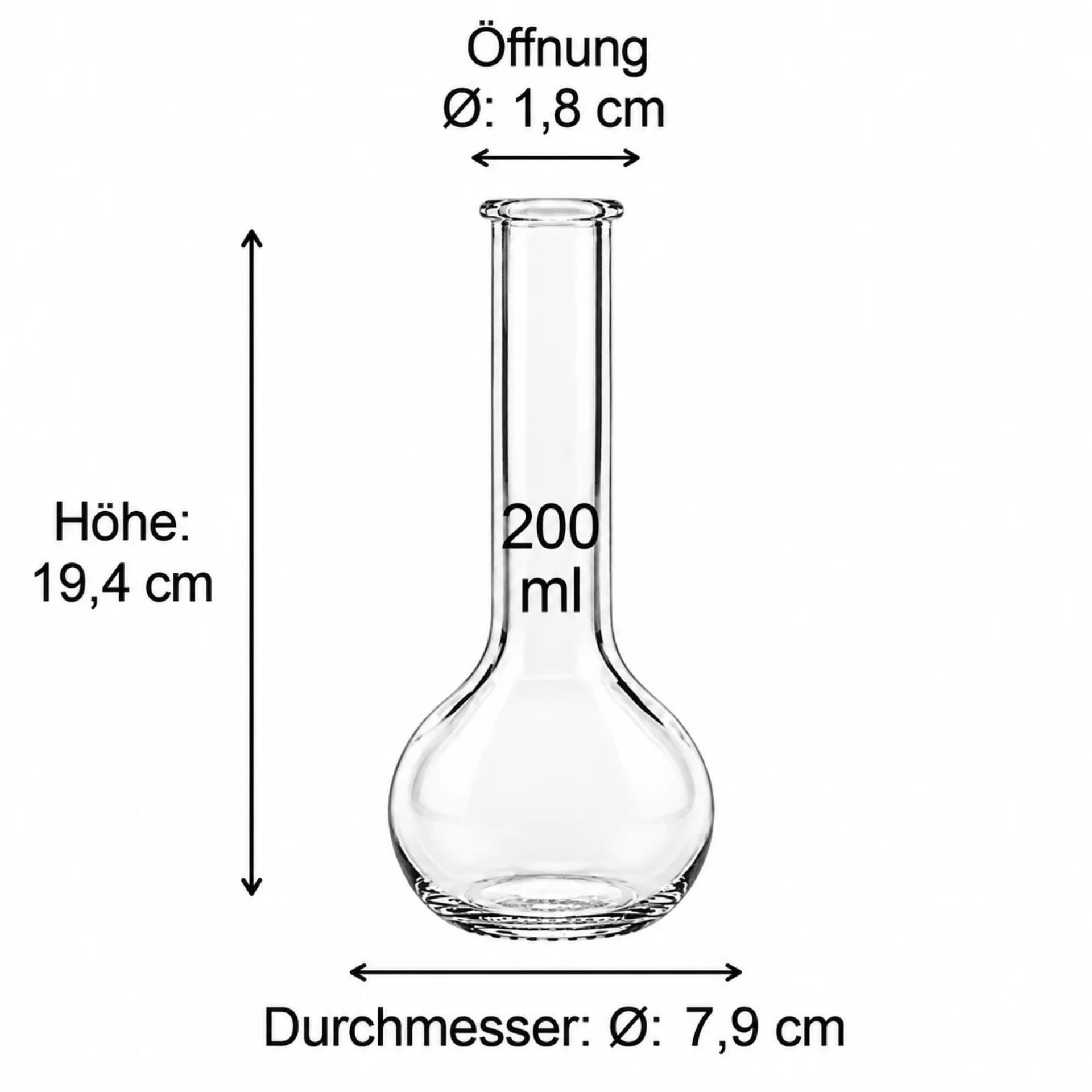Produktbild eines schlichten, transparenten Glases mit leichtem Schliffmuster auf der Oberfläche, perfekt für elegante Getränkepräsentationen. Das Glas steht auf einem weißen Hintergrund. Ideal für Bars und Restaurants, die Wert auf stilvolles Geschirr le