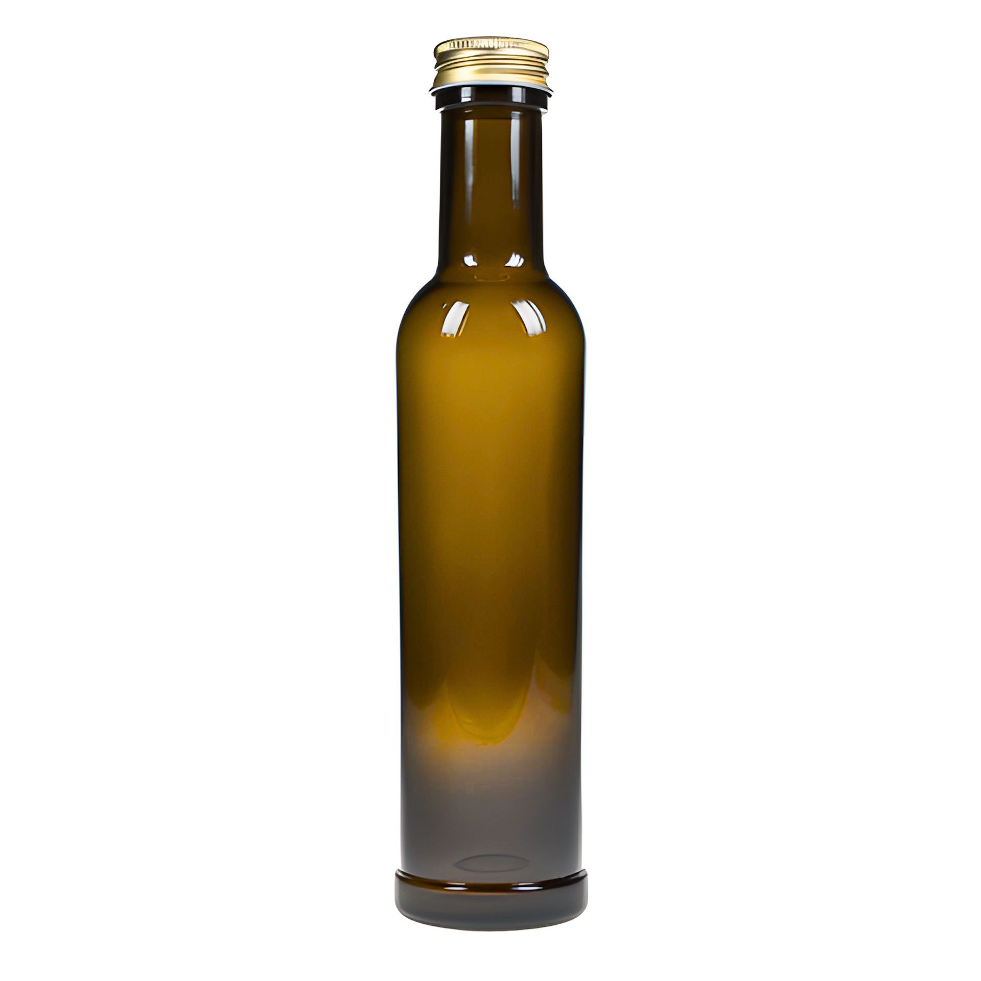 Glasflasche  250 ml braun Ölflasche