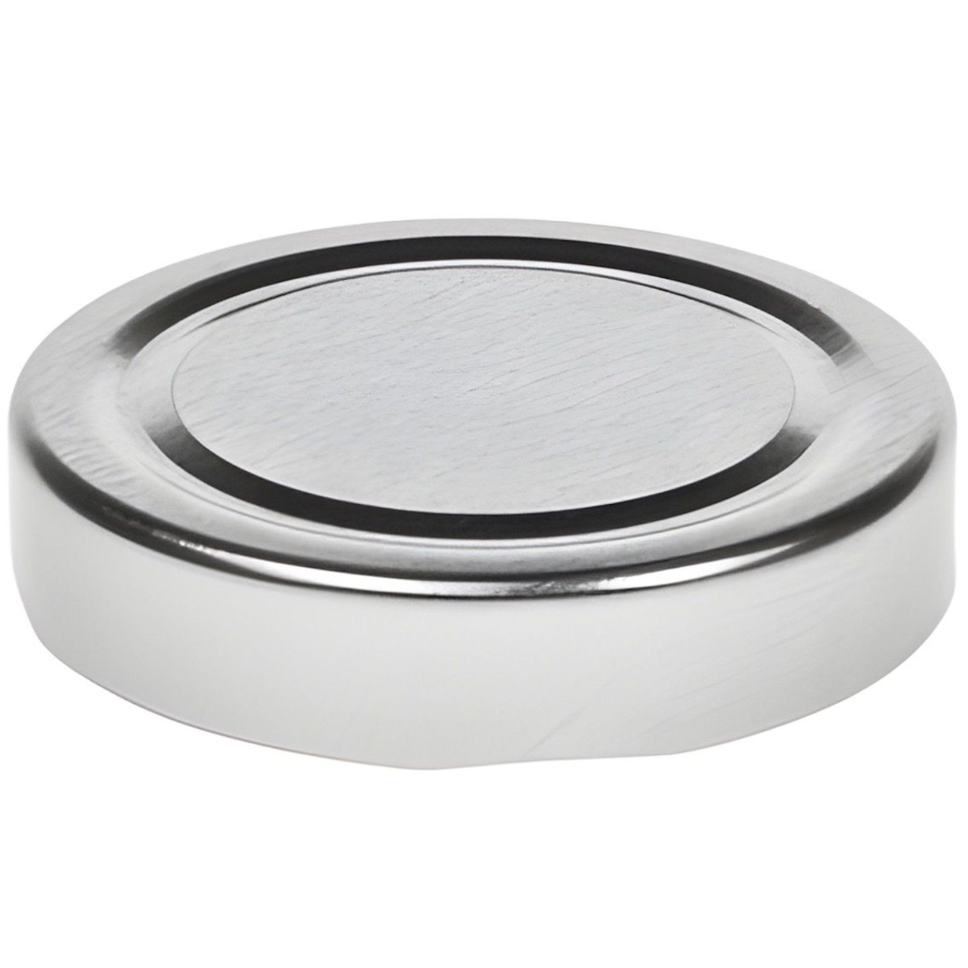 Twist-Off Deckel  TO 66 Deep Silber pasteurisierbar