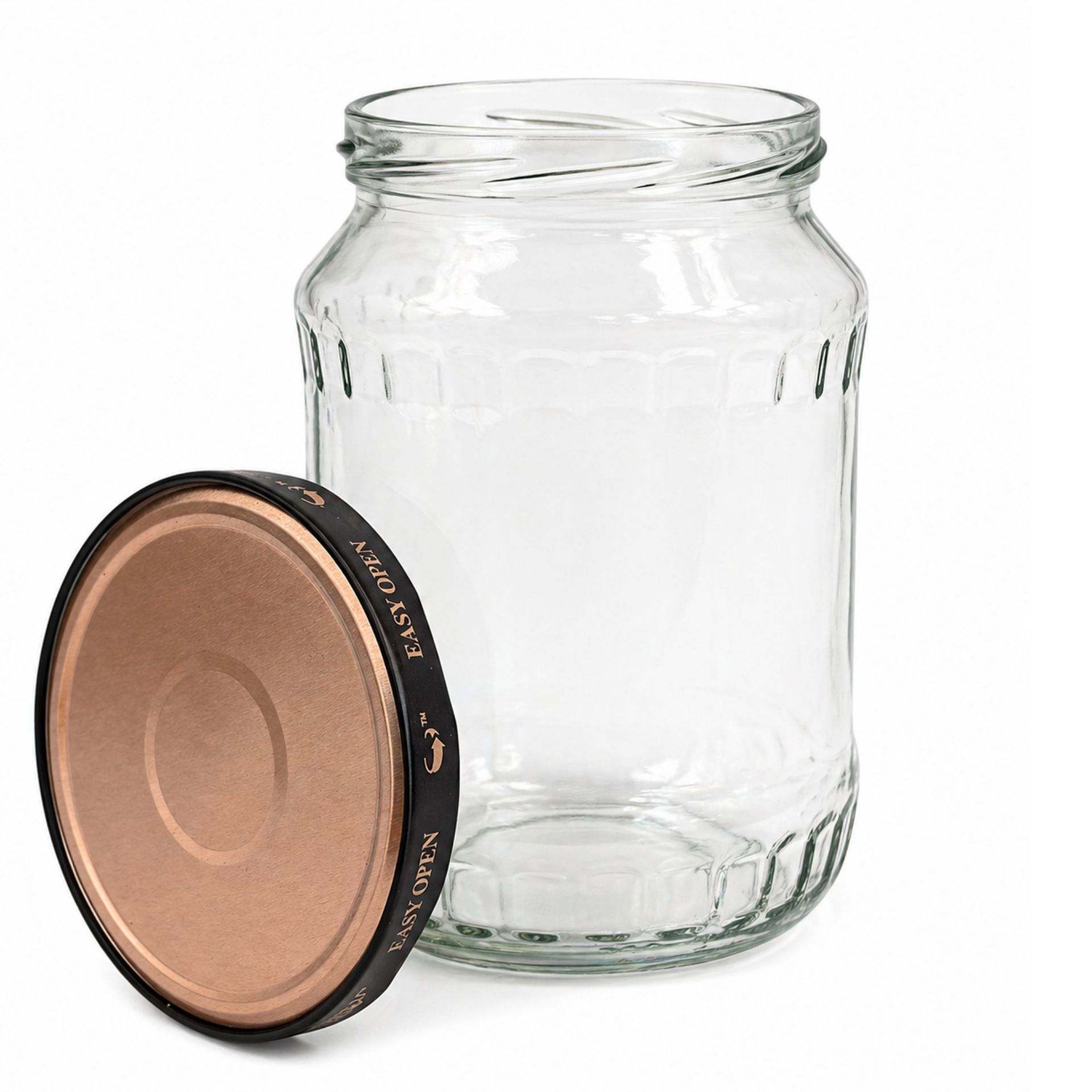 Einmachgläser 6x720 ml mit Orbit EASY-OPEN Schraubdeckel