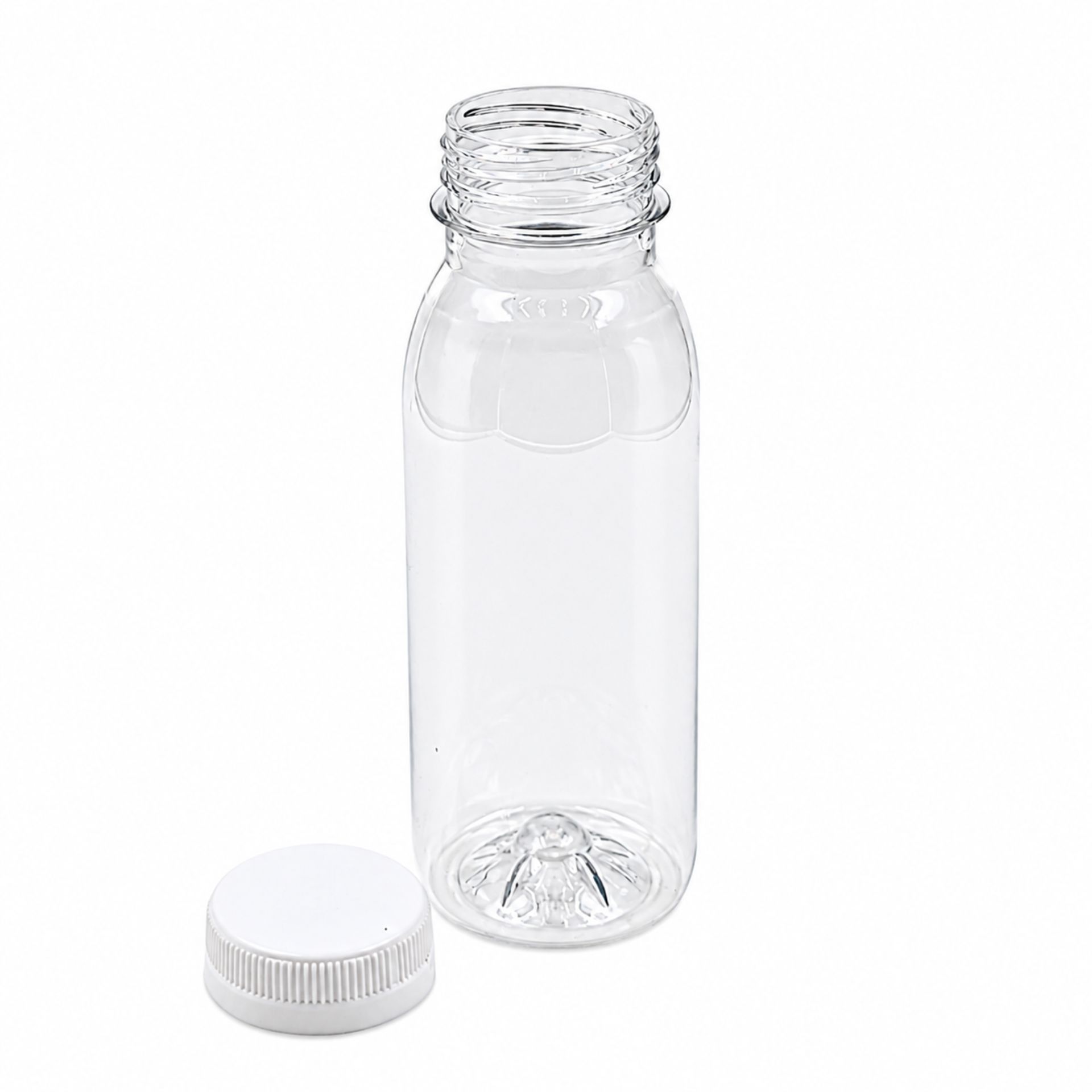 PET Flasche 250 ml Smoothieflasche mit Schraubdeckel