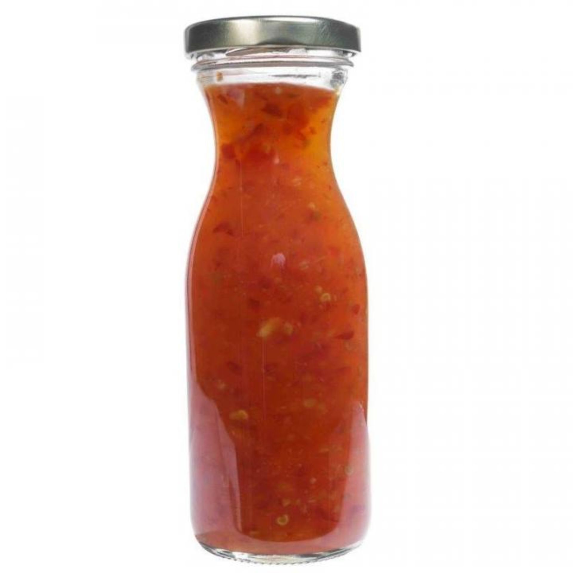 Glasflasche 250 ml Saftflasche mit Schraubverschluss, ideal für Säfte, klare Flüssigkeiten und Getränke, transparentes Design, hochwertiges Glas, wiederverwendbar und umweltfreundlich.
