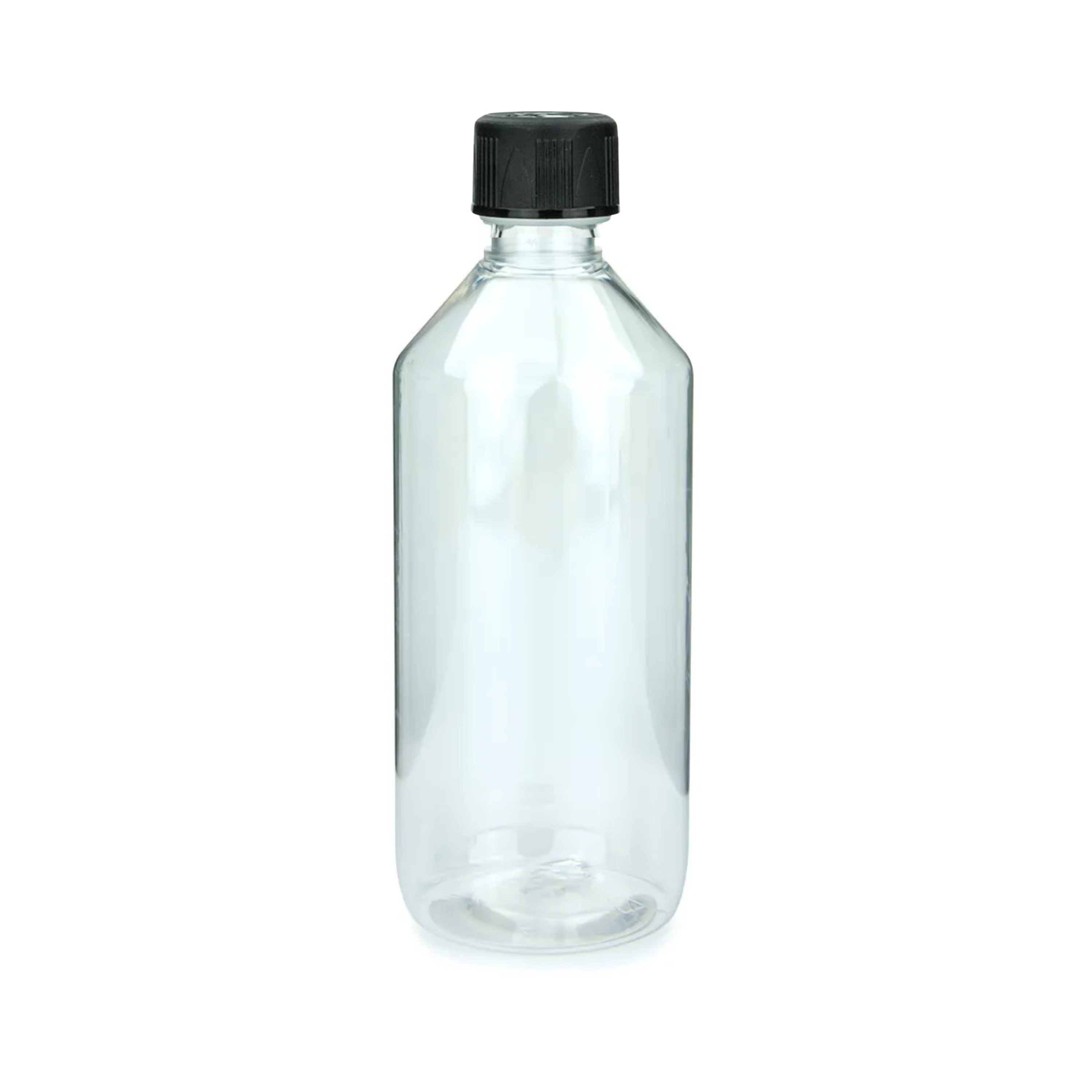 Laborflasche 500 ml, Chemikalienflasche, PET Kunststoff mit Schraubverschluss