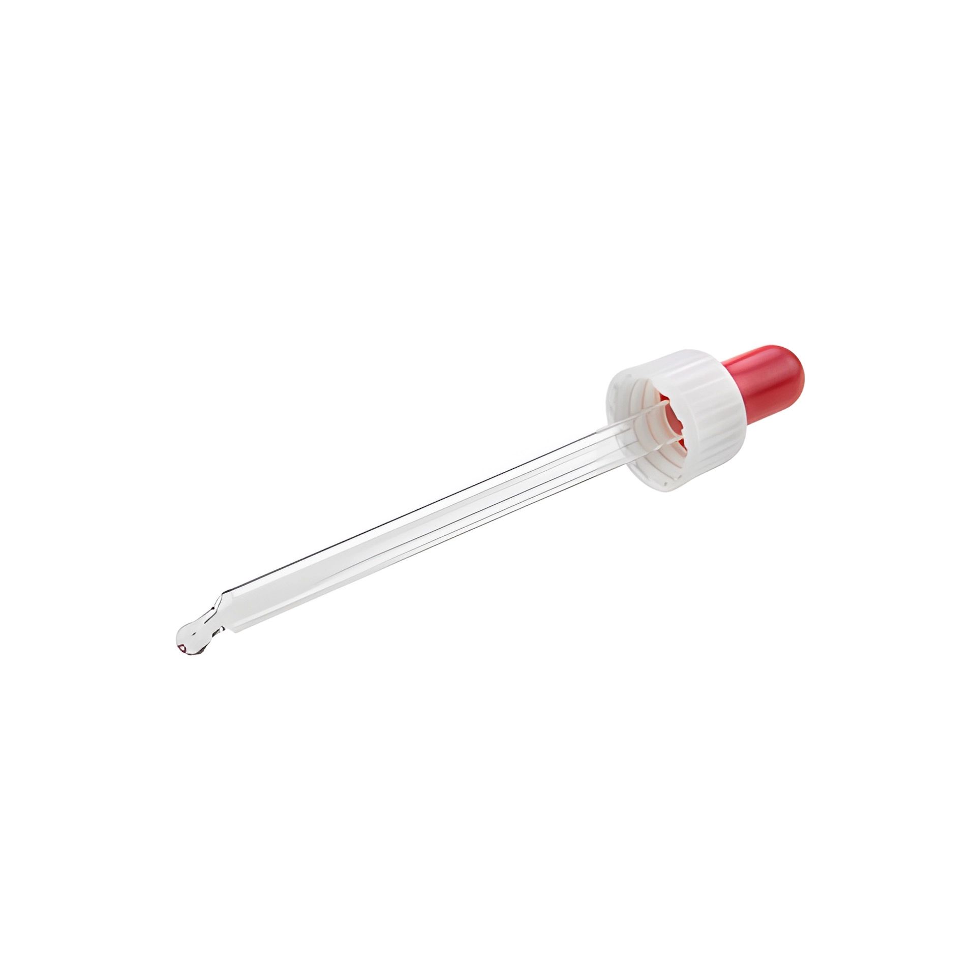 Braune 100 ml Pipettenflasche aus Glas, ideal als Dosierflasche für präzises Abmessen und Verabreichen von Flüssigkeiten.