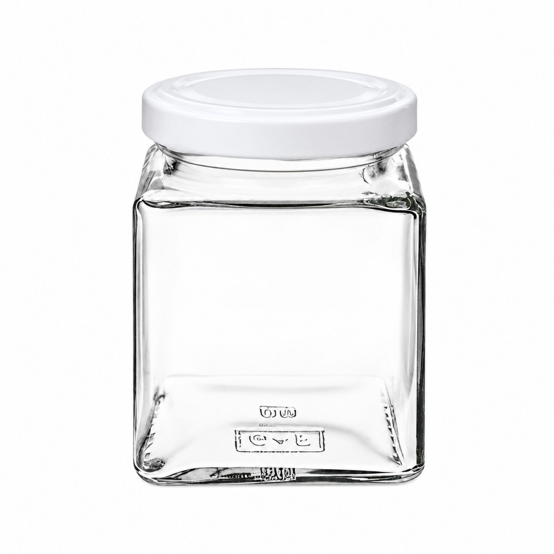 Einmachglas  218 ml Quadratglas