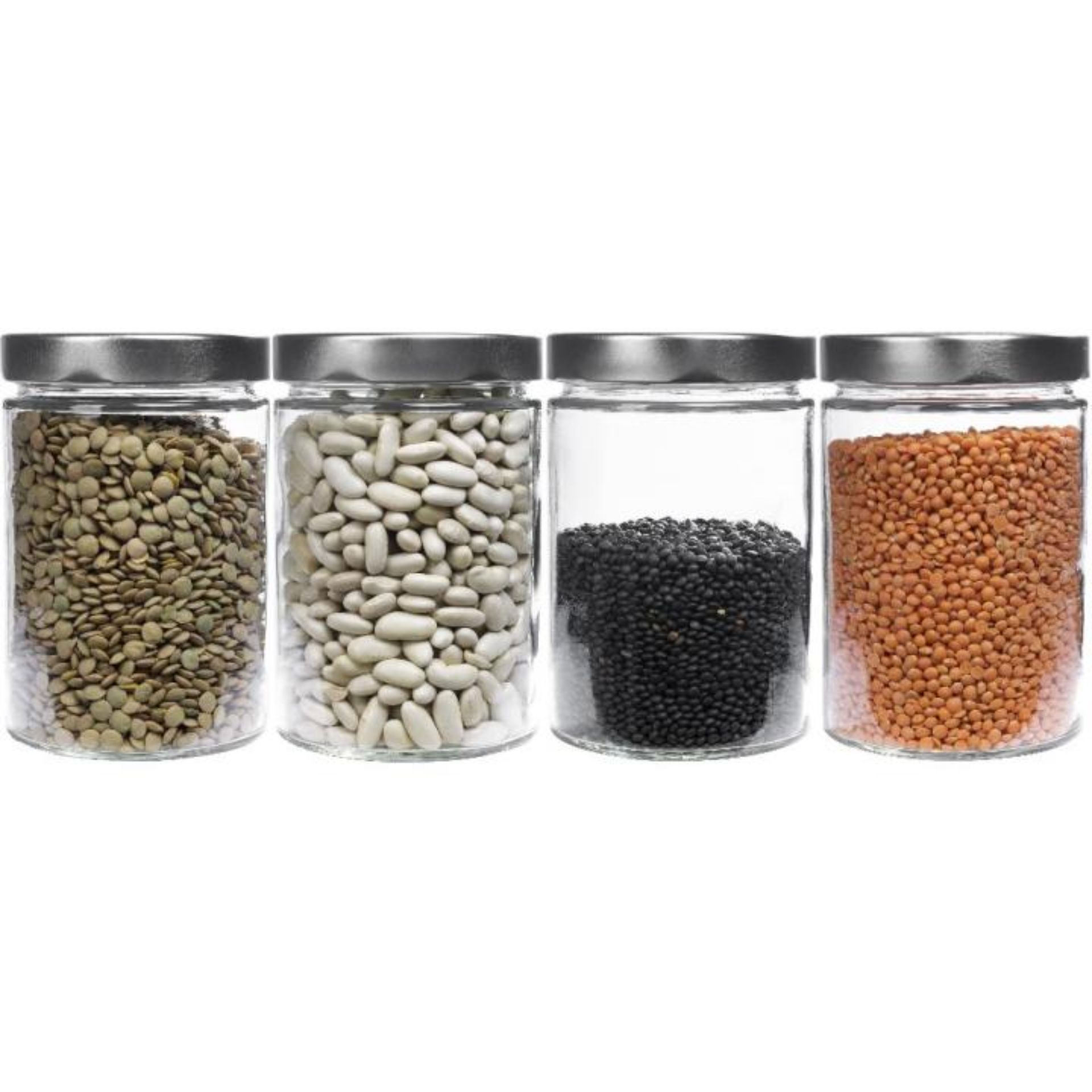Mikken Glasdose 580 ml mit BlueSeal Deckel - Hochwertige Vorratsdose für Küche und Haushalt, auslaufsicher und BPA-frei. Ideal zum sicheren Aufbewahren von Lebensmitteln.