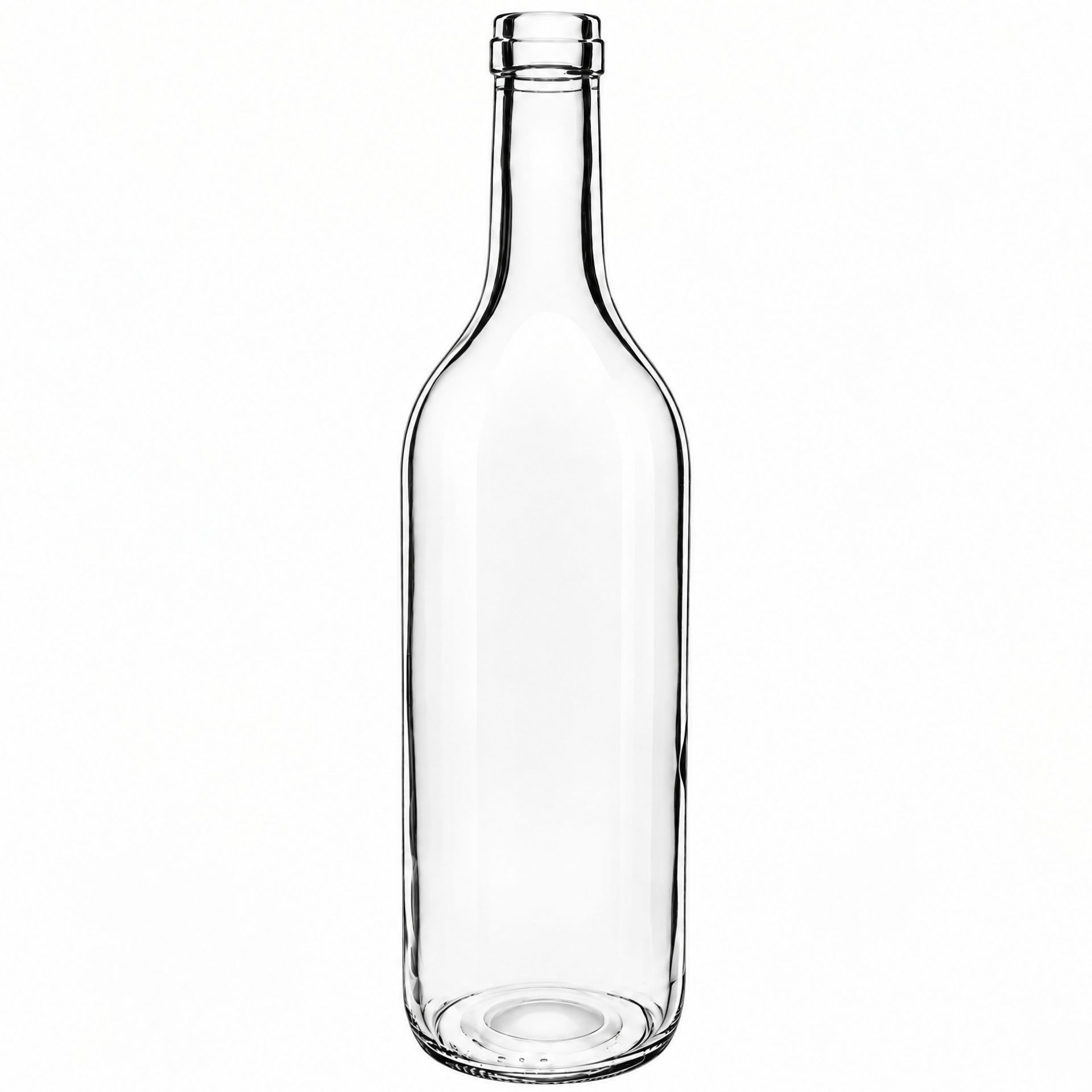 Glasflasche  750 ml Weinflasche mit Korken