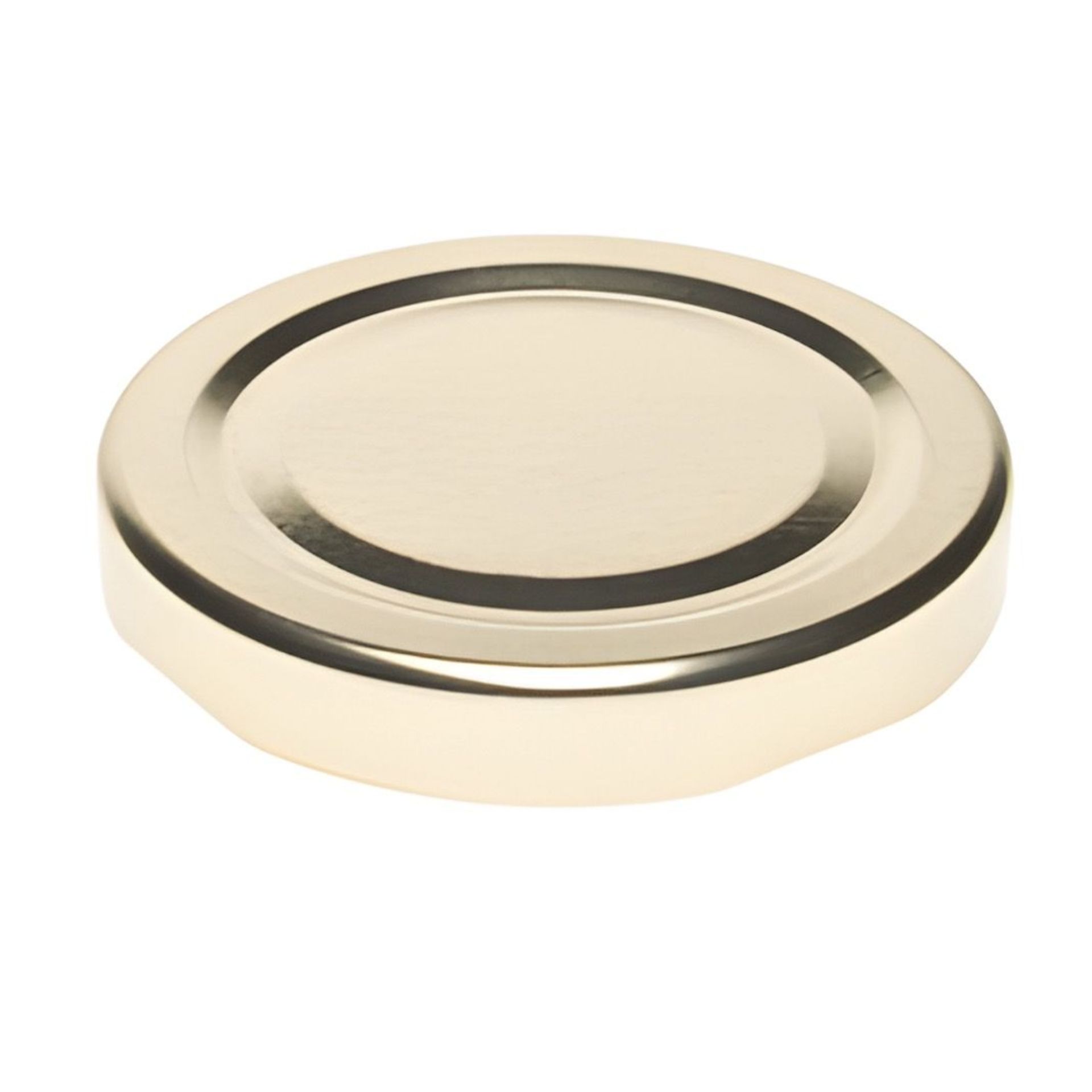 Twist-Off Deckel  TO 58 / 6 cm gold pasteurisierbar