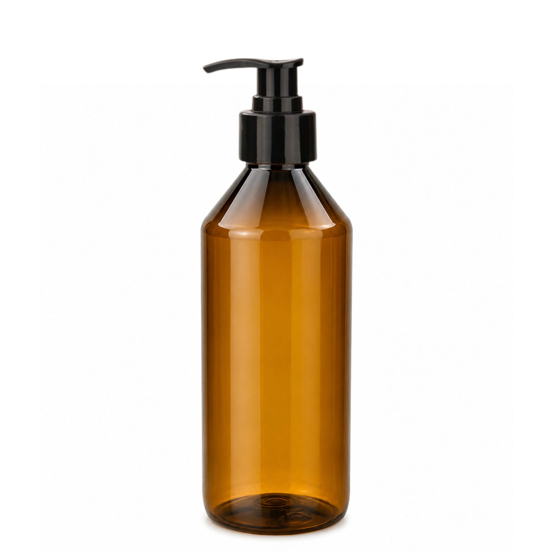 Seifenspender  500 ml braun Lotionspender PET Kunststoff