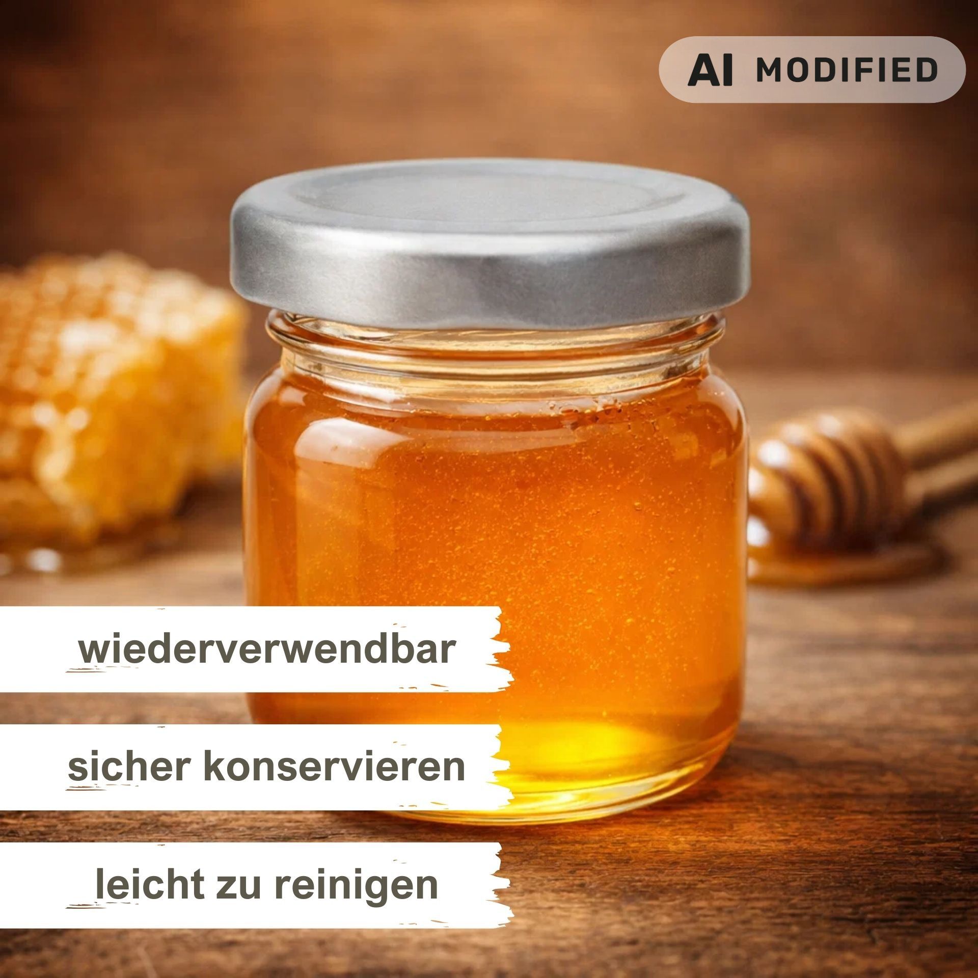 Einmachglas   40 ml Mini Rundglas