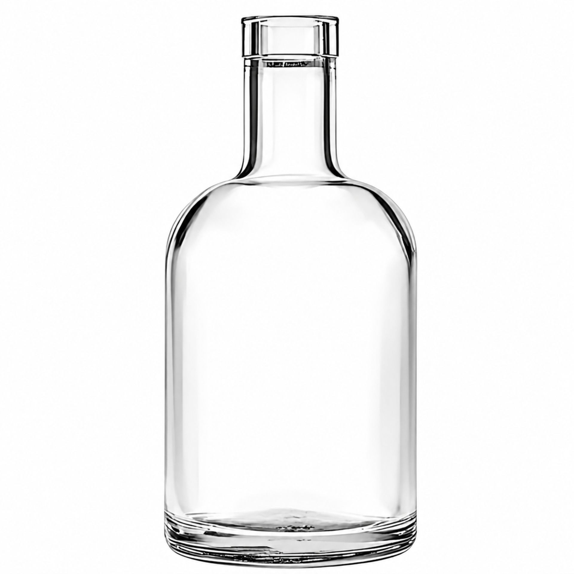 Glasflasche 500 ml Korkenflasche Klassisch