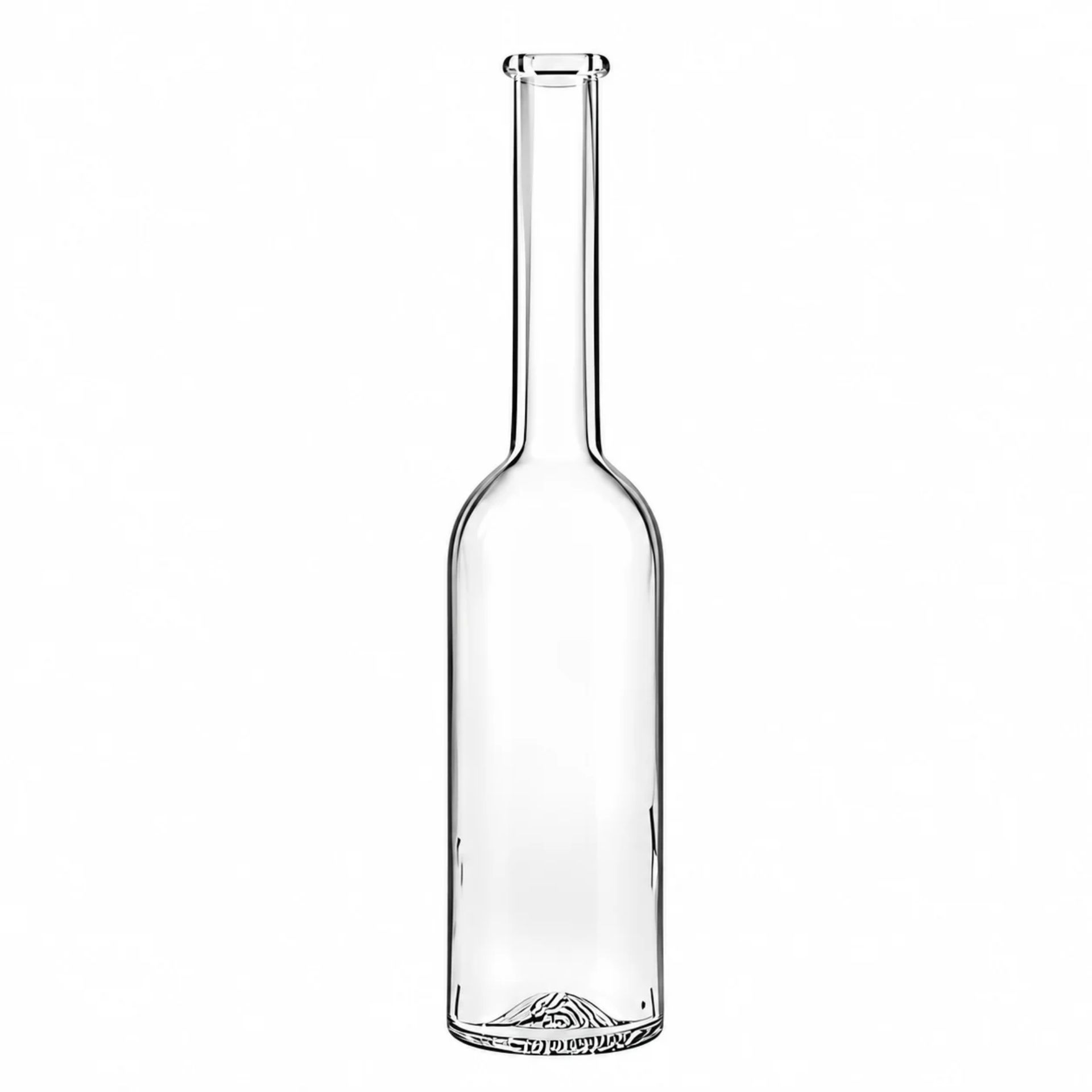 Glasflasche  100 ml Langhals mit Korken
