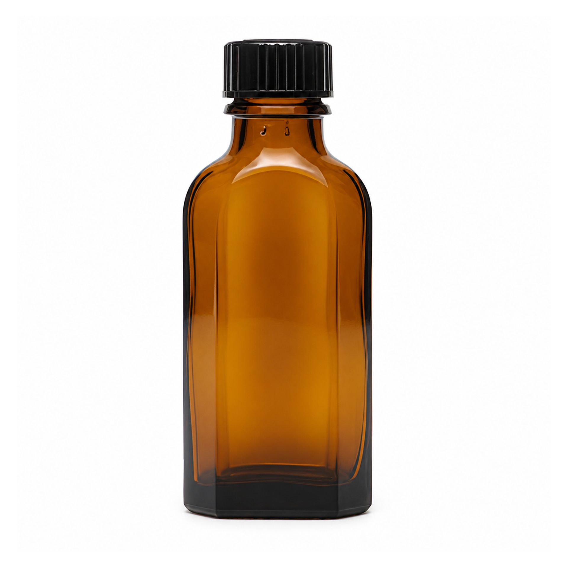 Apothekerflasche   50 ml Meplatflasche braun