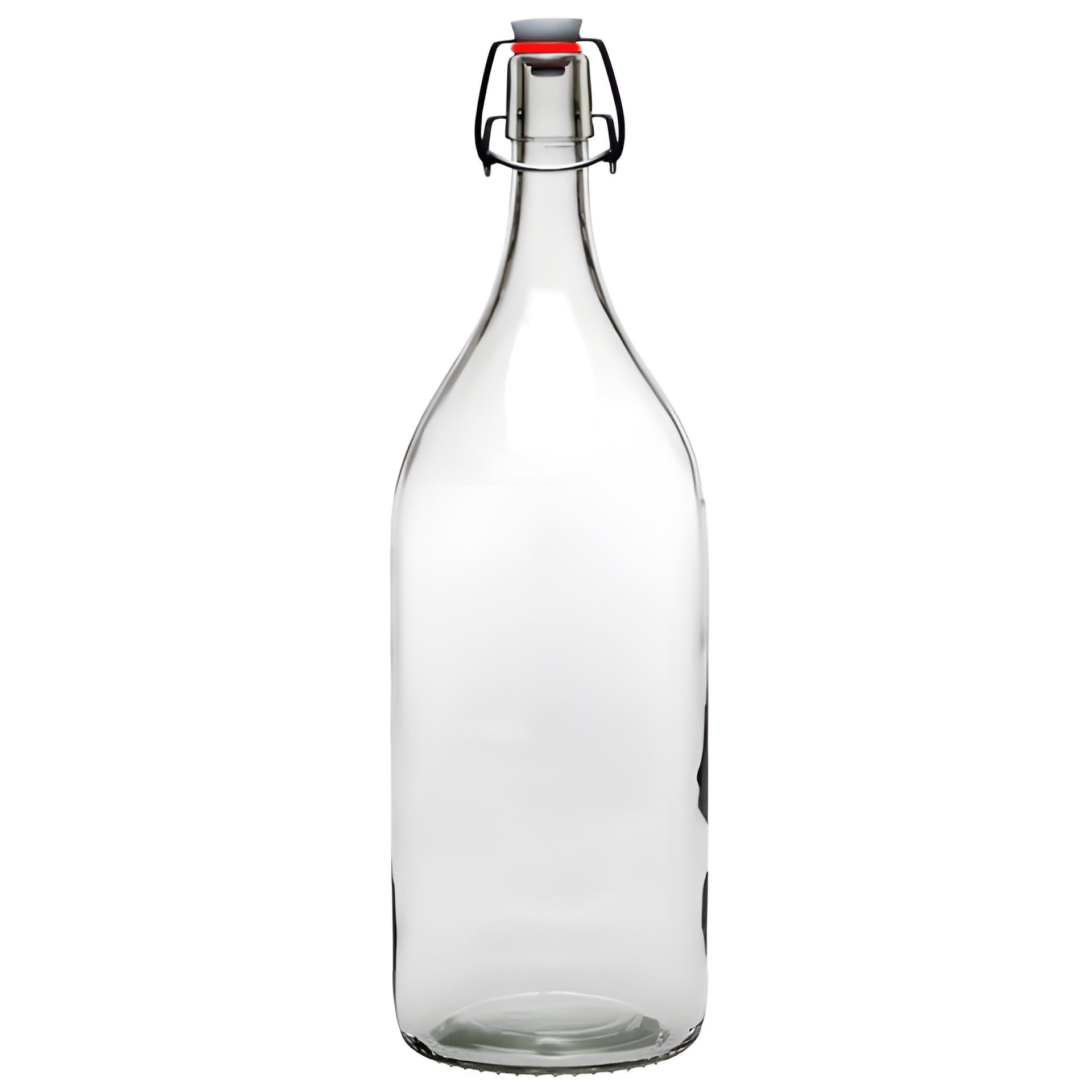 Glasflasche 2000 ml XL mit Bügelverschluss