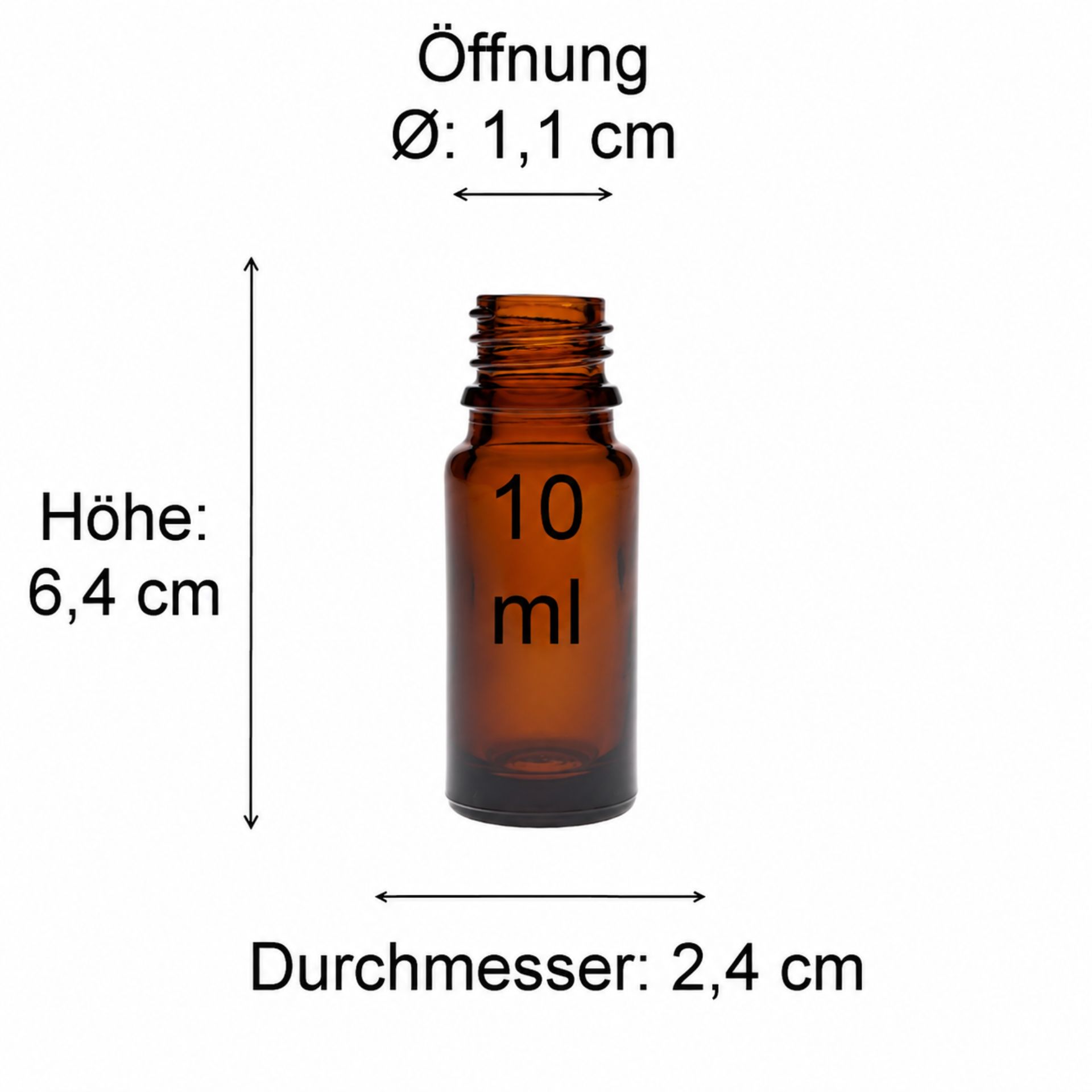 Zylindrisches, transparentes Weck-Sturzglas mit breiter Öffnung, grünem Glasdeckel und zwei Metallklammern zur Befestigung; steht auf weißem Hintergrund.