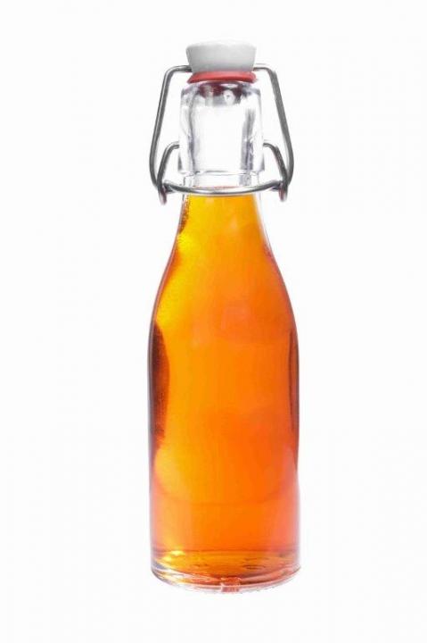 Glasflasche  200 ml mit Bügelverschluss