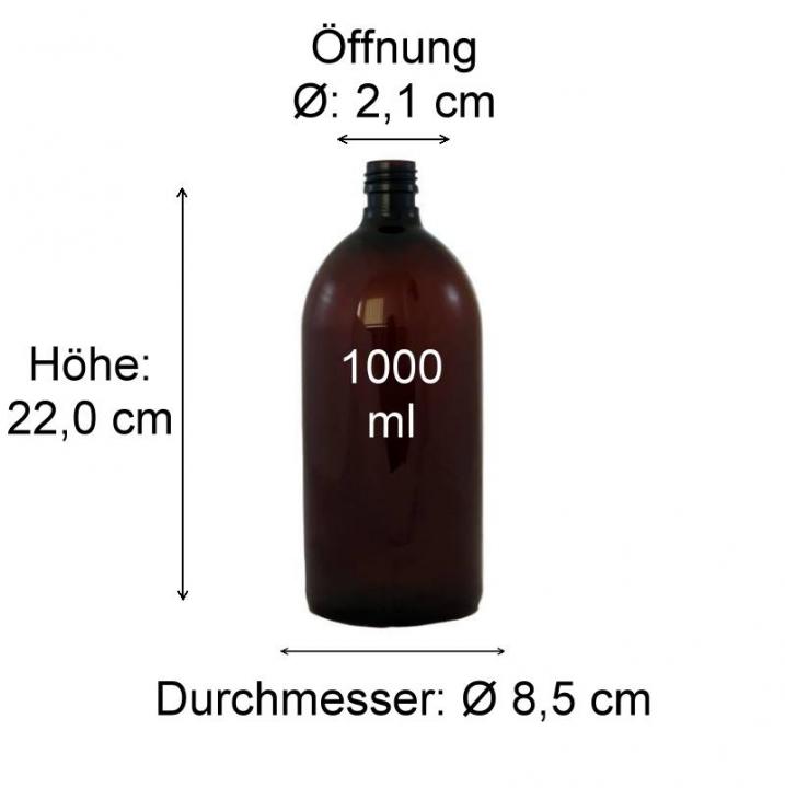 Technische Zeichnung einer PET-Flasche der Marke Vio mit detaillierten Maßen in mm, einschließlich Höhe, Breite und Durchmesser, ideal für Verpackungsdesigner und industrielle Anwendungen.