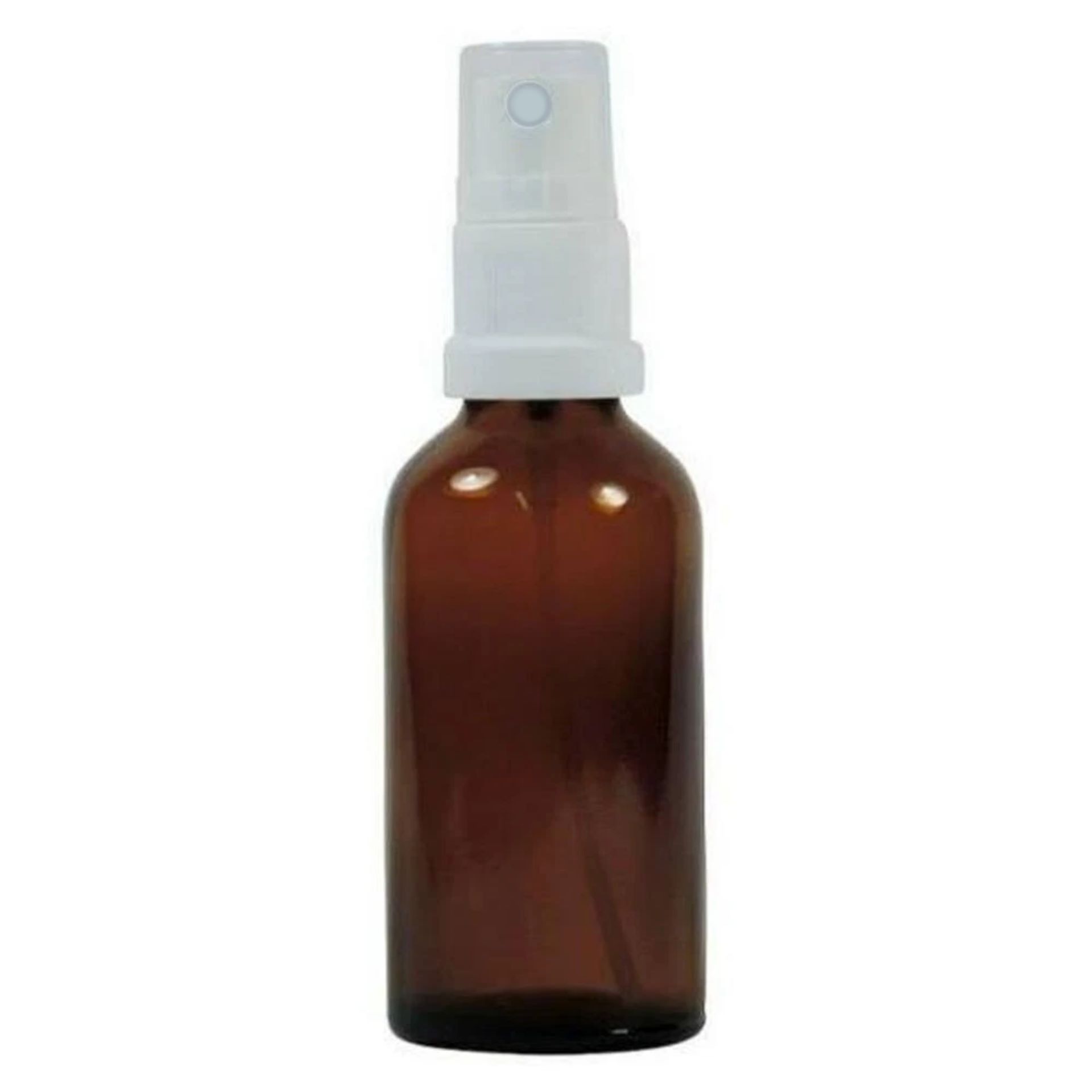 Braune 50 ml Sprühflasche mit Zerstäuberaufsatz – ideal für Kosmetik und unterwegs Braune 50 ml Sprühflasche mit Zerstäuberaufsatz, ideal für kosmetische Anwendungen und Aromatherapie-Produkte.