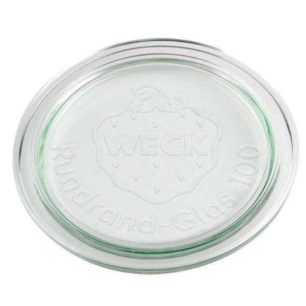 WECK Sturzglas  580 ml Einmachglas mit Gummiring und Klammern 1/2 Liter
