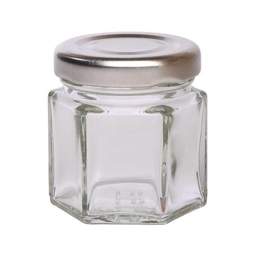 mikken 47 ml Mini Einmachgläser mit Deckel 