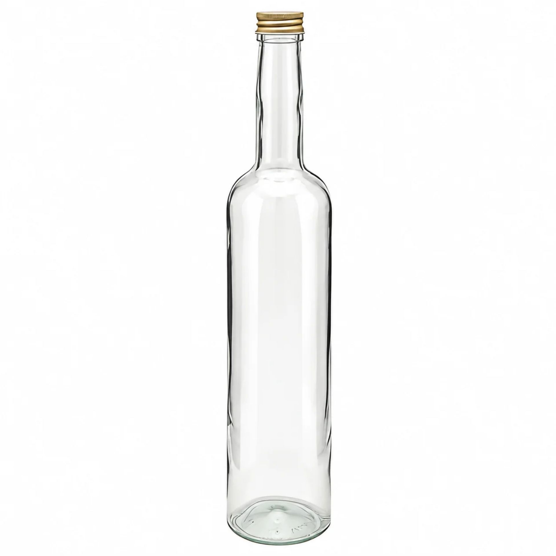 Glasflasche 500 ml rund