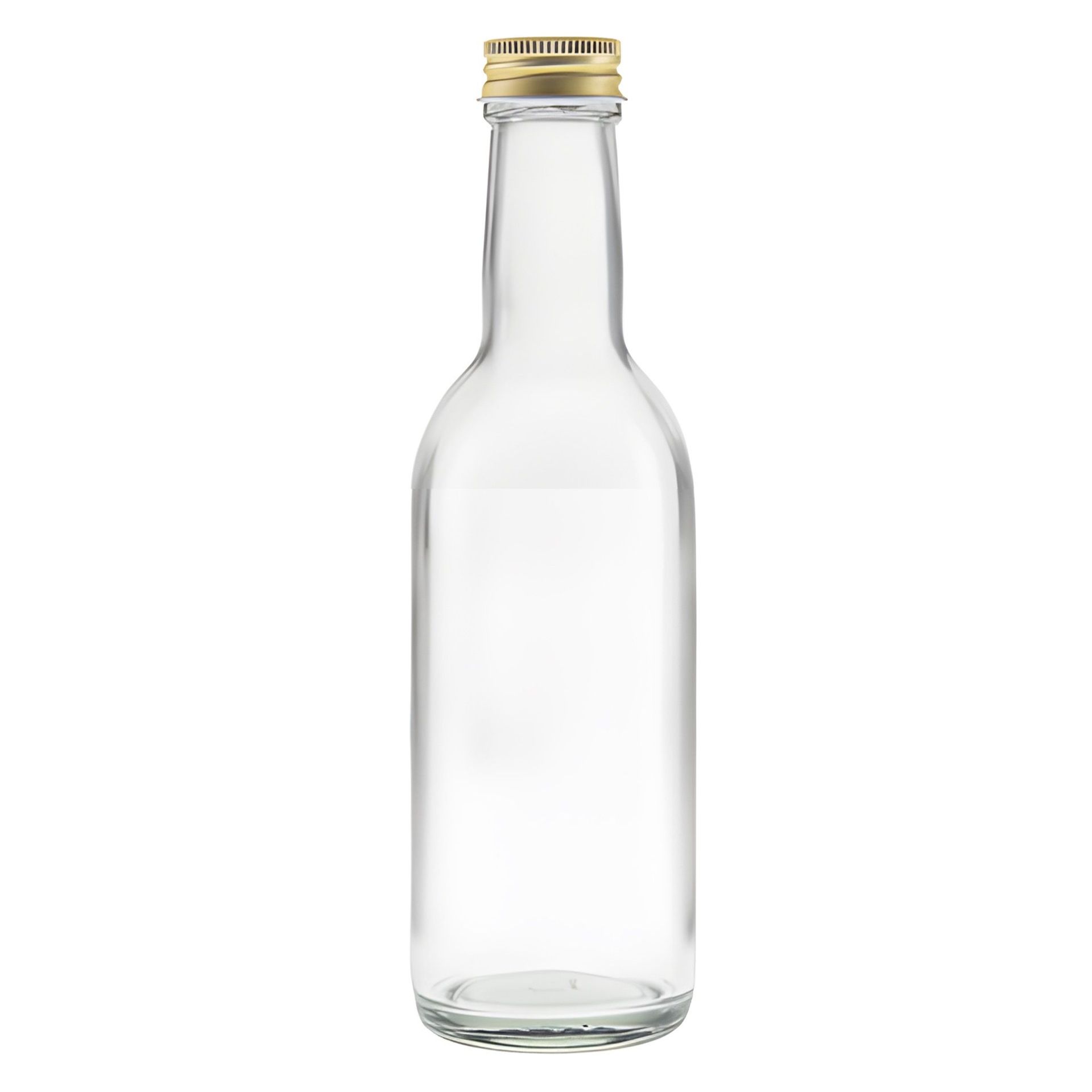 Glasflasche 250 ml Likörflasche Weinflasche Bordeaux Glasflasche 250 ml Likörflasche Weinflasche Bordeaux
