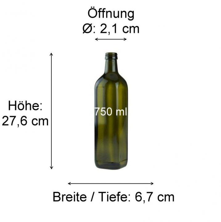 mikken leere Ölflaschen 100ml bis 1000 ml