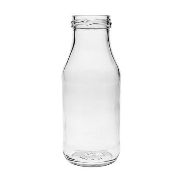 Saucenflasche 263 ml Saftflasche Milchflasche mit Schraubverschluss 