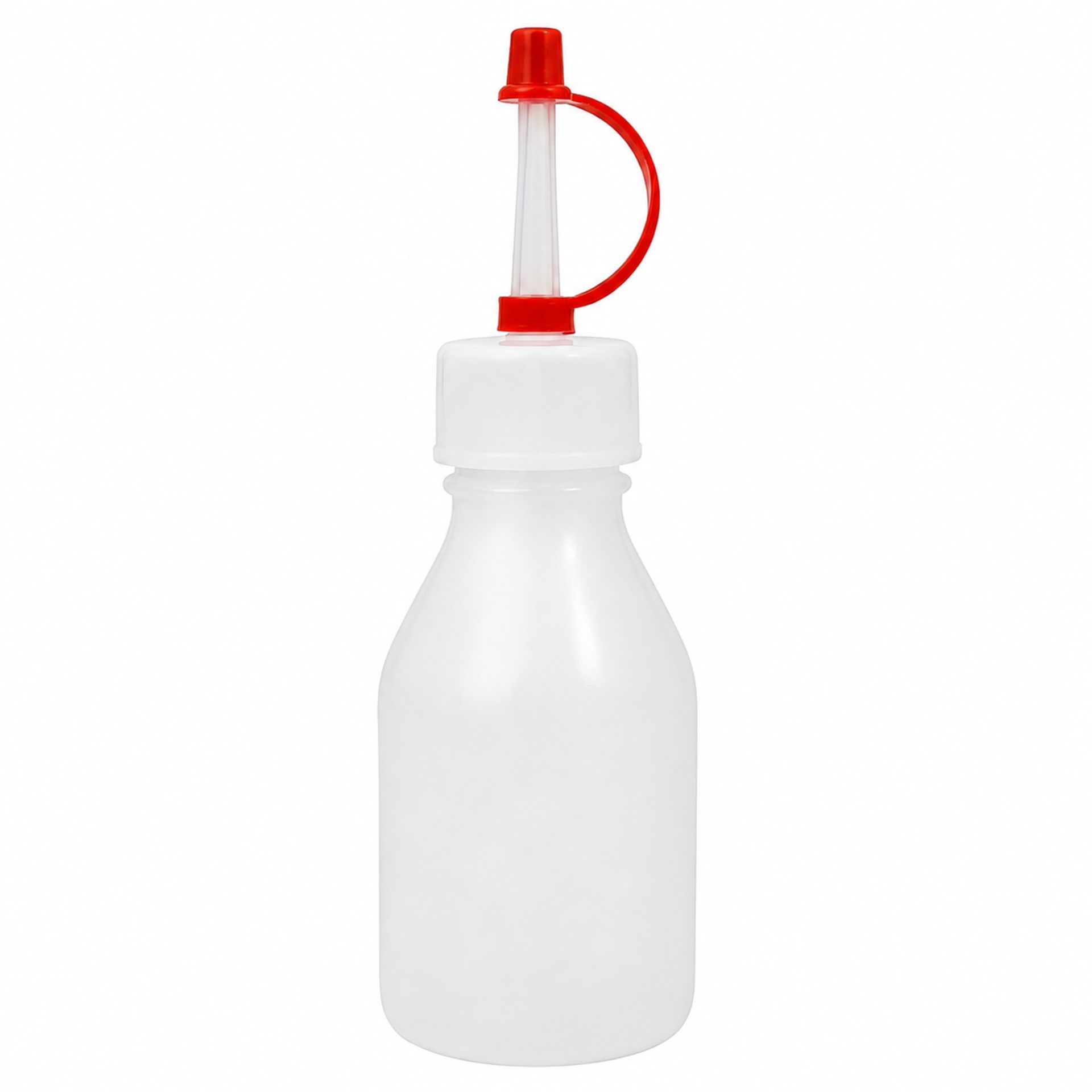 Tropfflasche aus PE, 30 ml Spritzflasche mit Dosierverschluss, ideal für präzises Dosieren von Flüssigkeiten.
